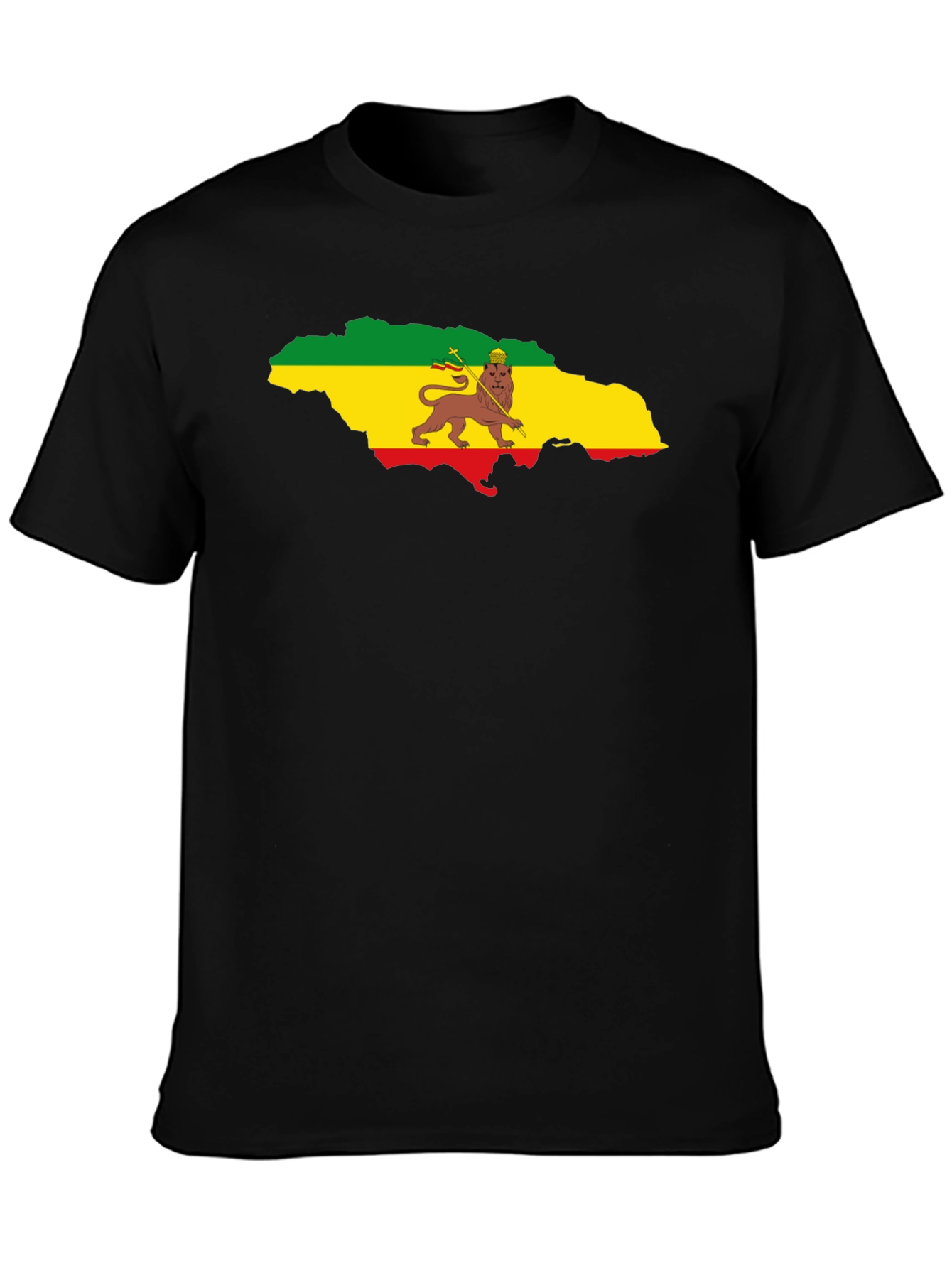 Jamaica Flag Lion T-Shirt