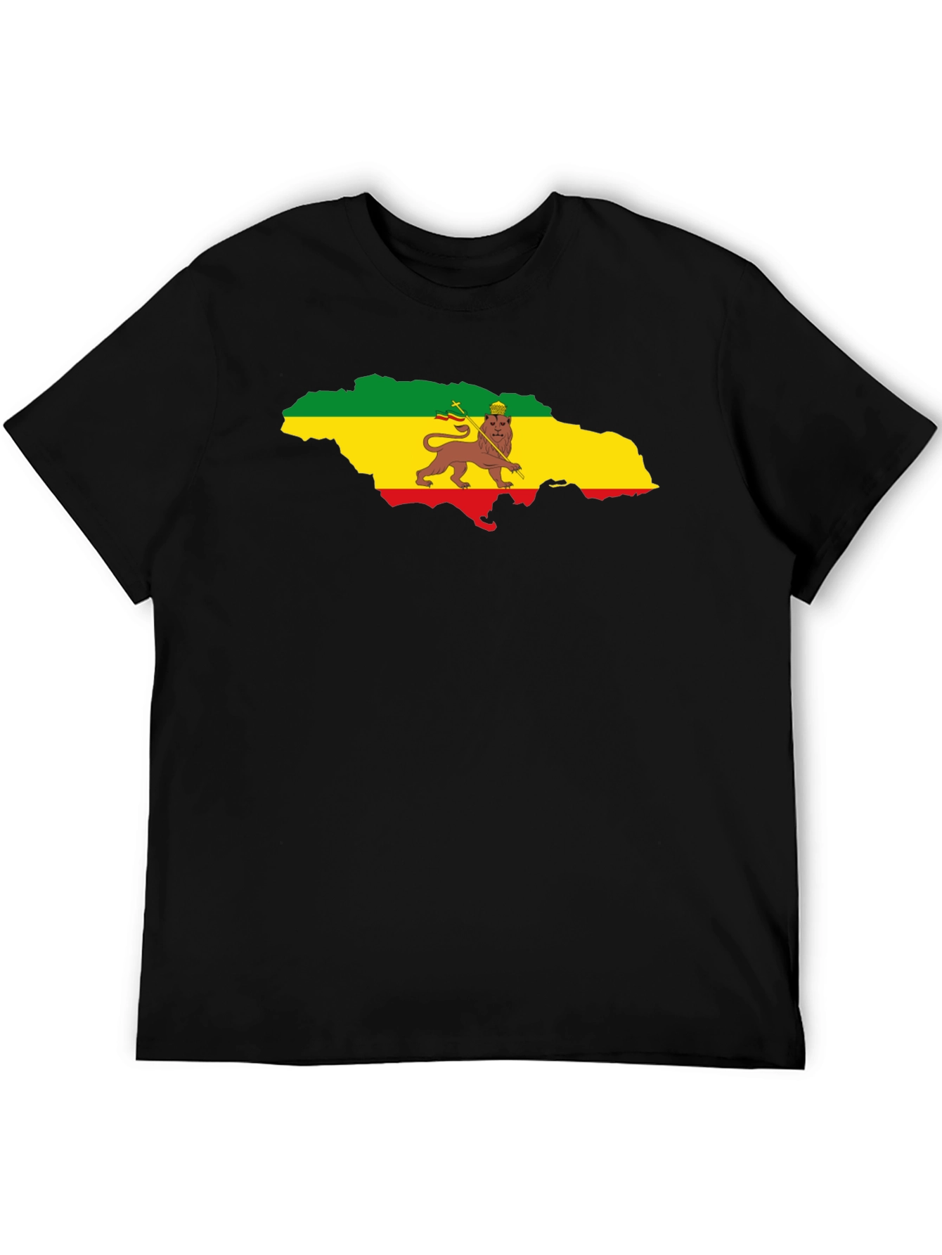 Jamaica Flag Lion T-Shirt