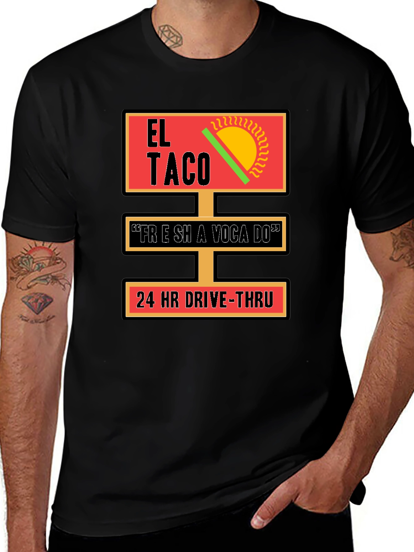 El Taco 24 HR Drive-Thru T-Shirt