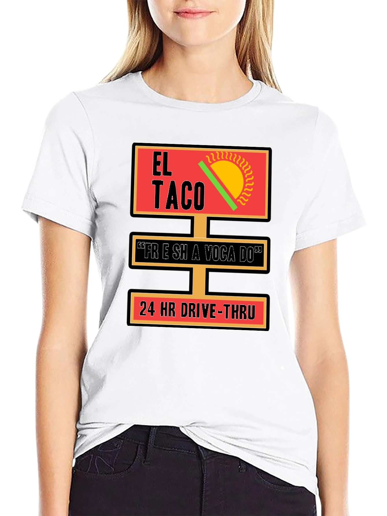 El Taco 24 HR Drive-Thru T-Shirt