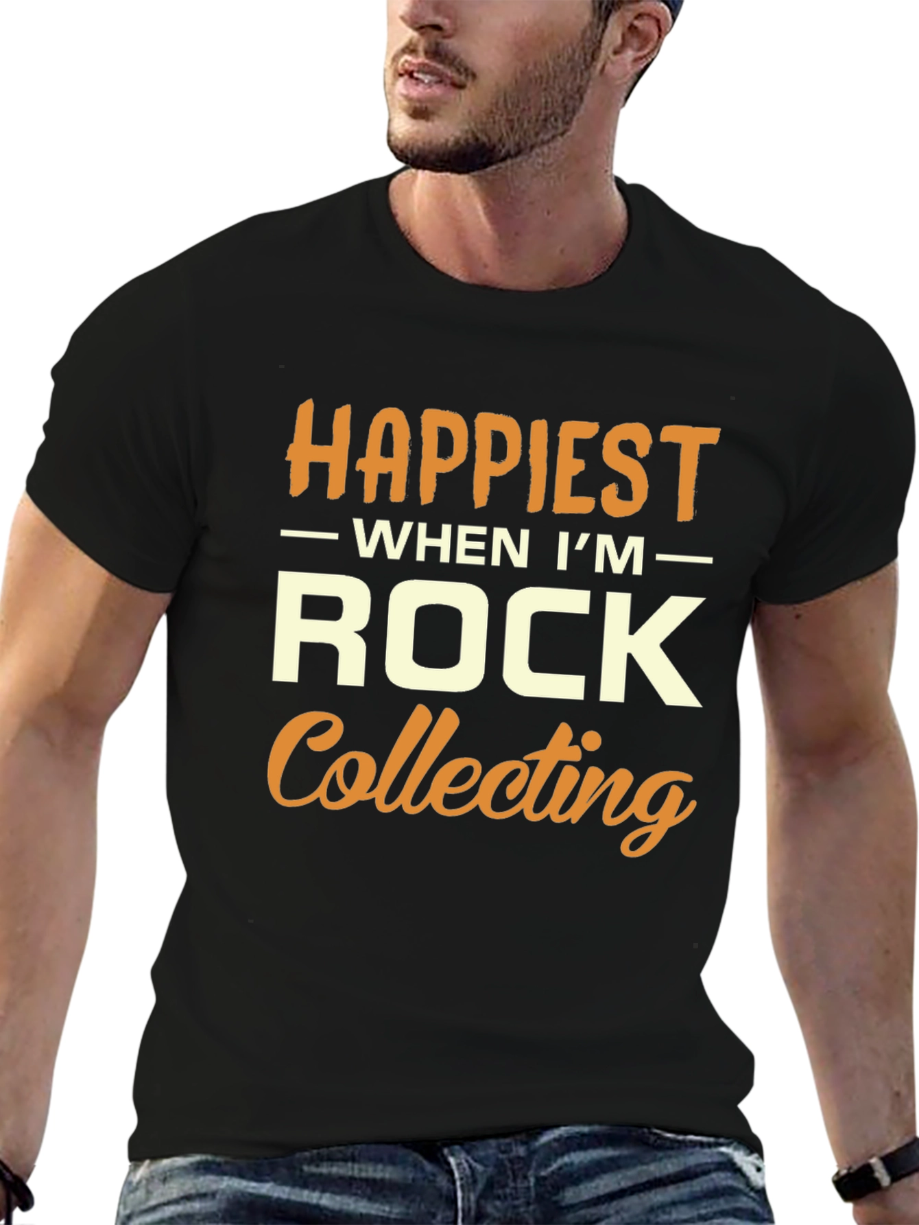 Happiest When Im Rock Collecting T-Shirt