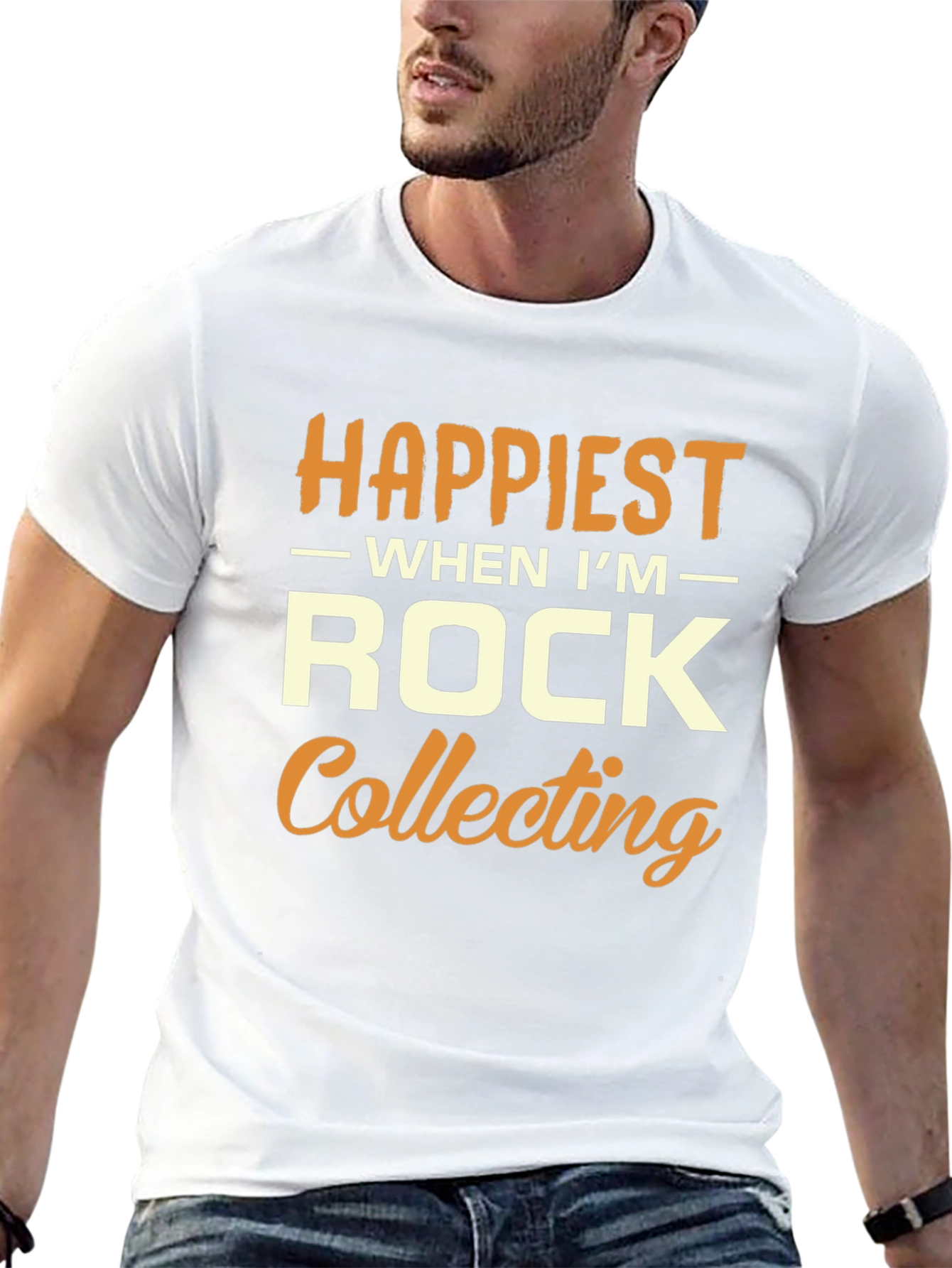 Happiest When Im Rock Collecting T-Shirt