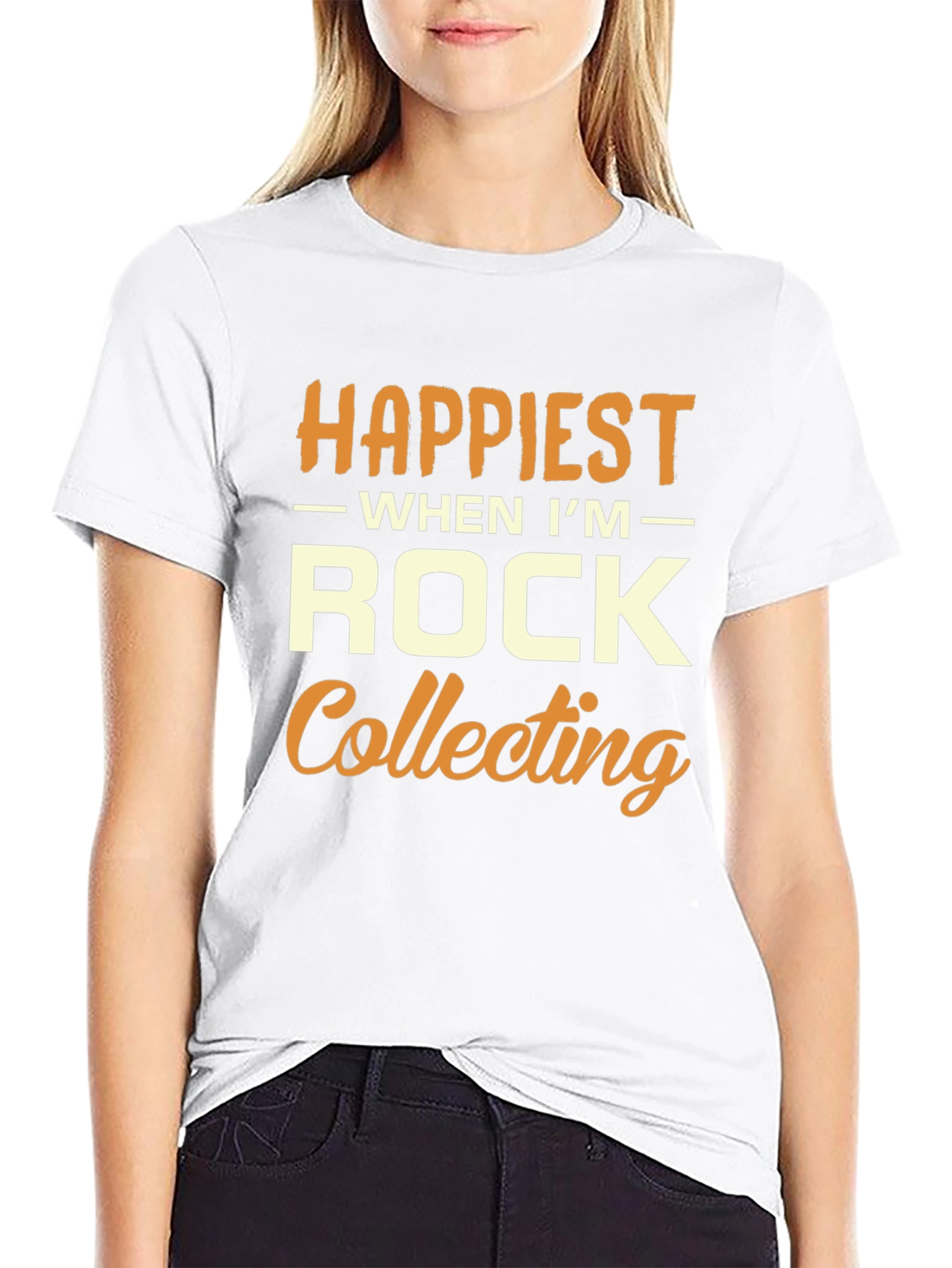 Happiest When Im Rock Collecting T-Shirt