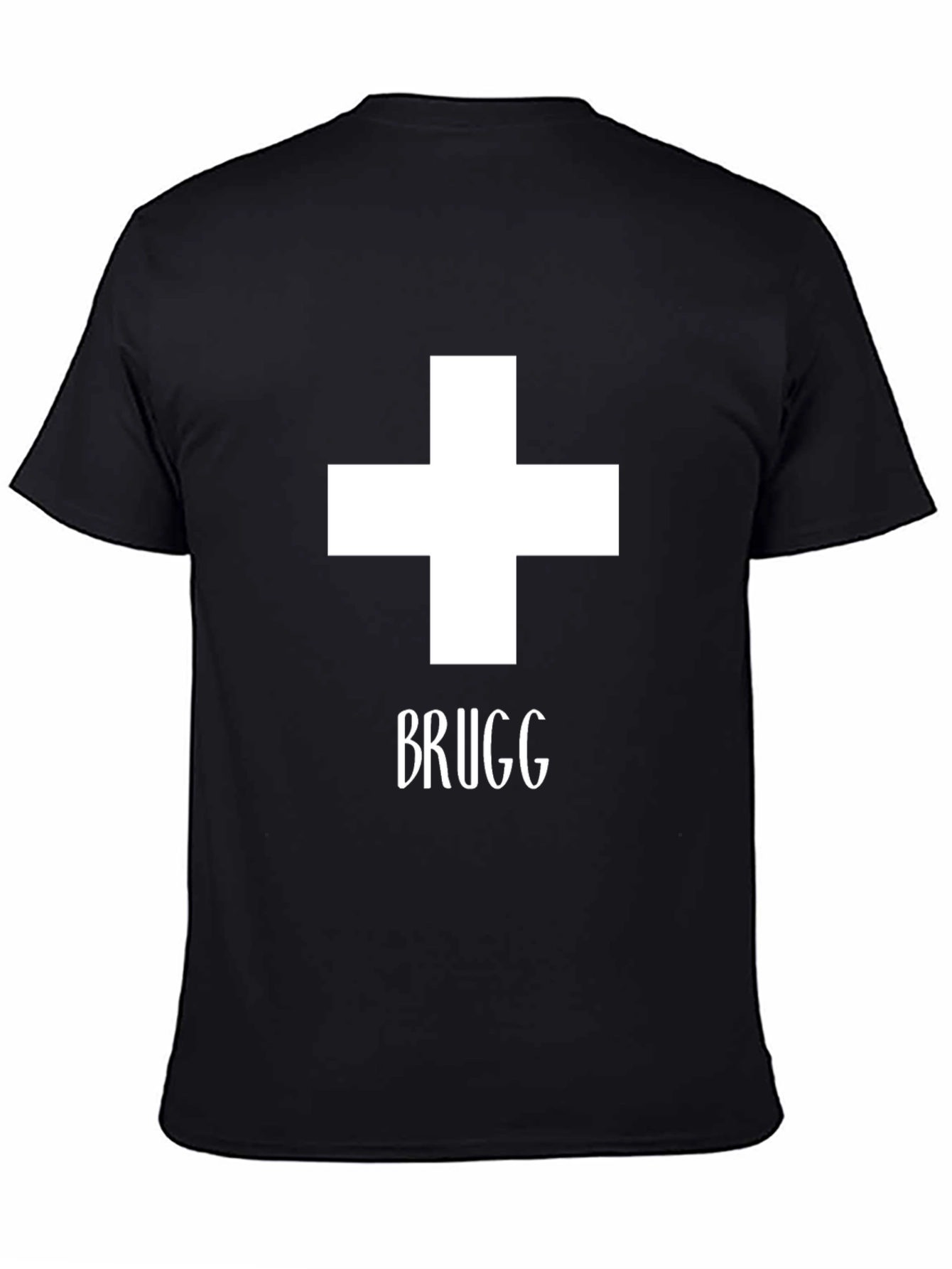Brugg T-Shirt: Swiss Cross Graphic Tee