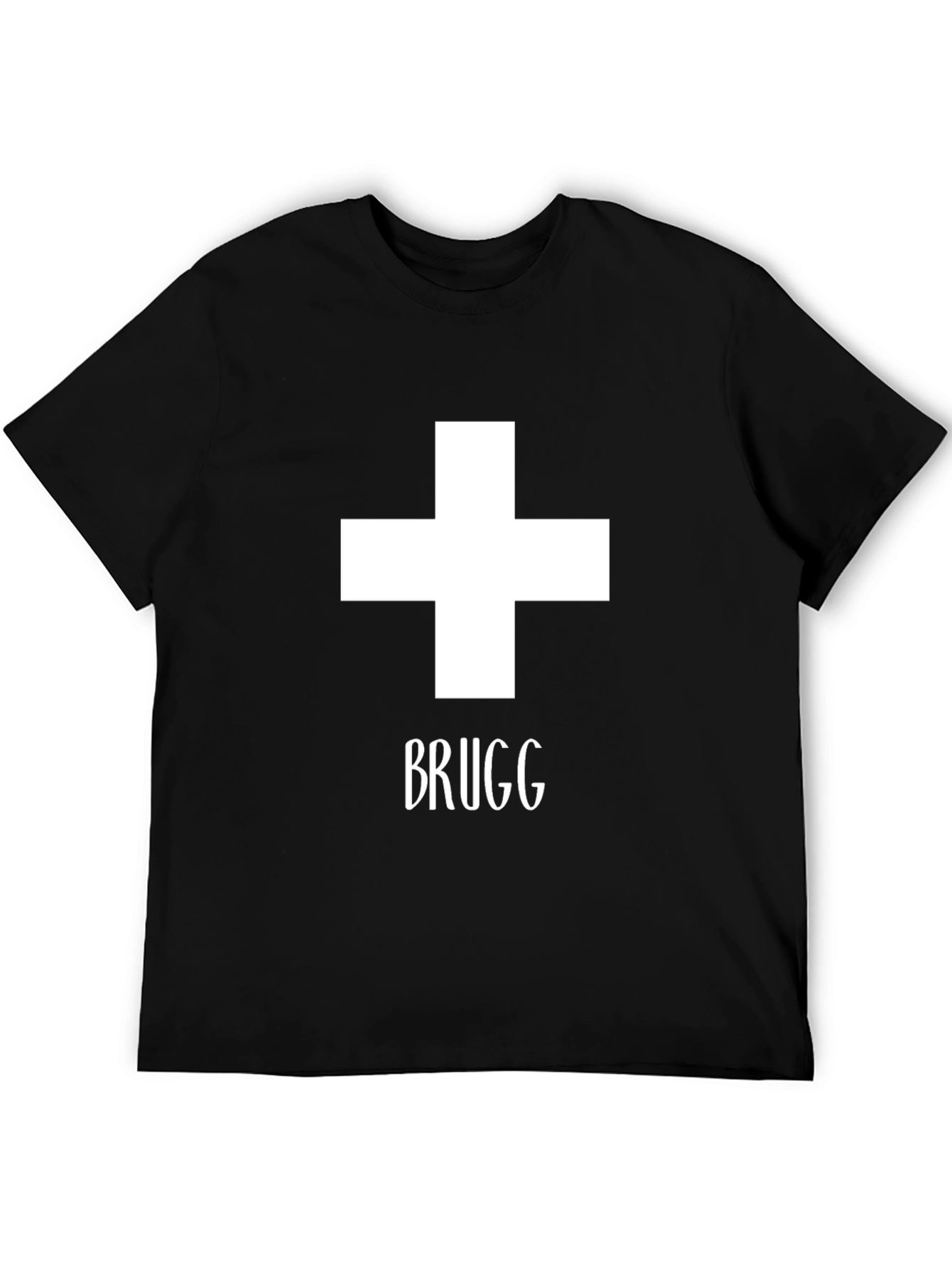 Brugg T-Shirt: Swiss Cross Graphic Tee