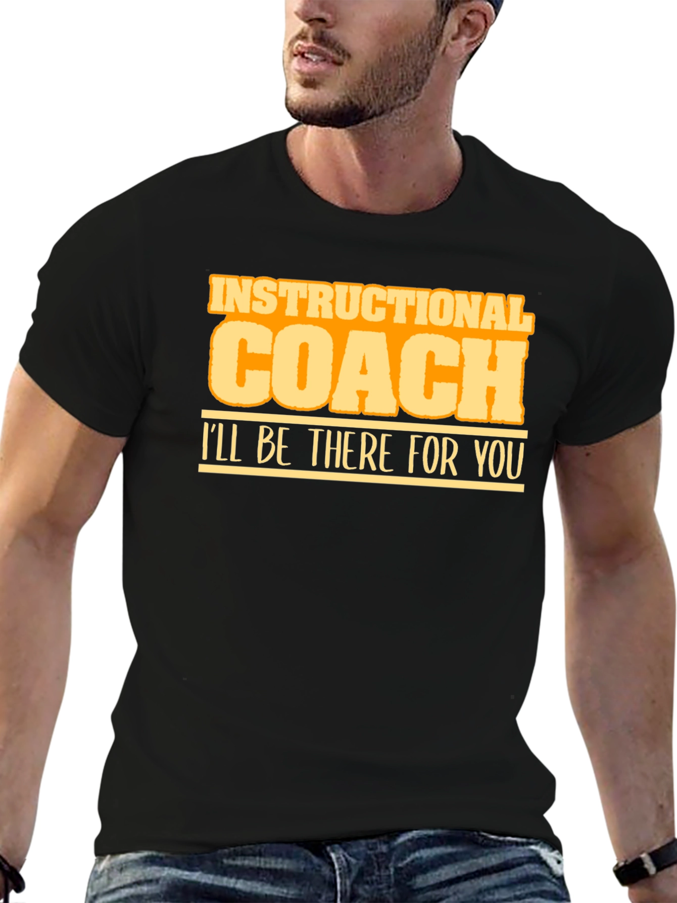 Instructional Coach Black T-Shirt