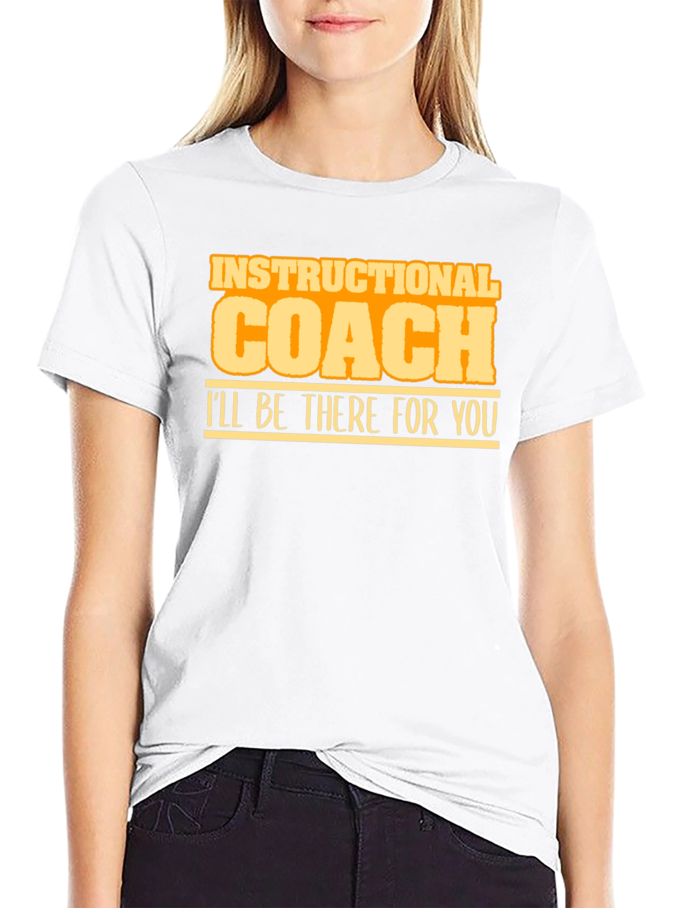 Instructional Coach Black T-Shirt