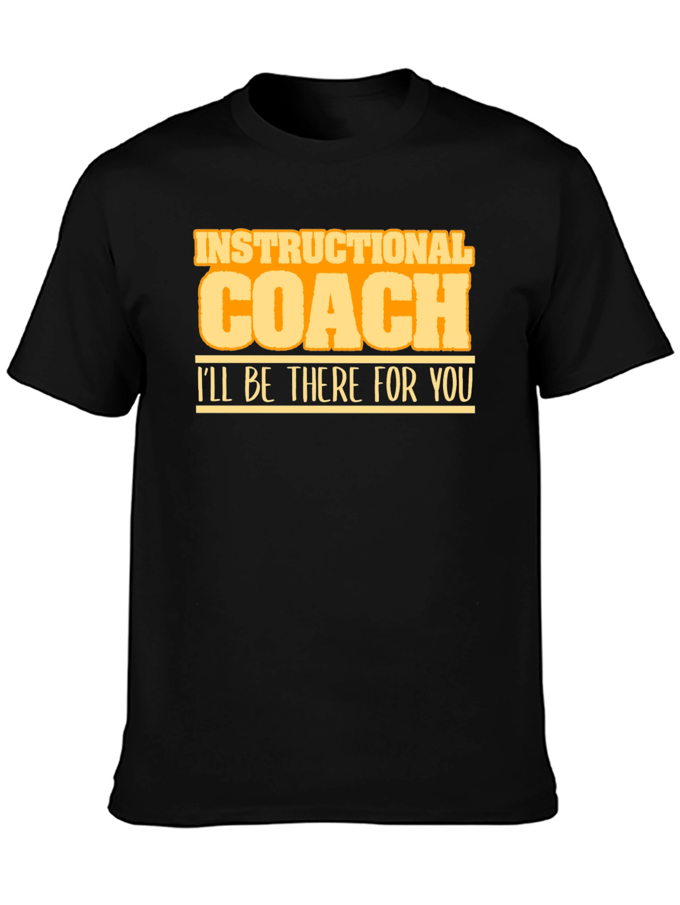 Instructional Coach Black T-Shirt