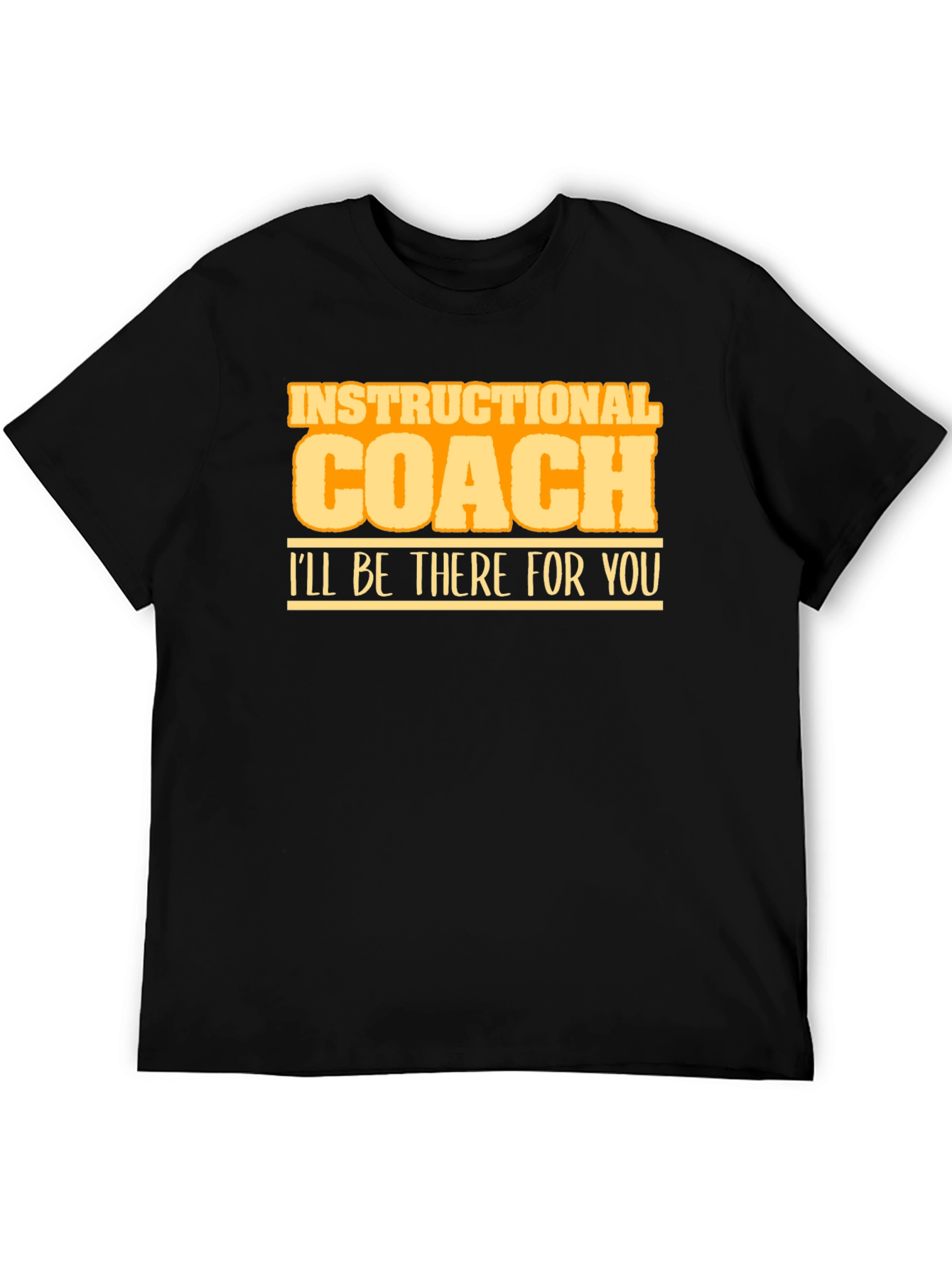 Instructional Coach Black T-Shirt