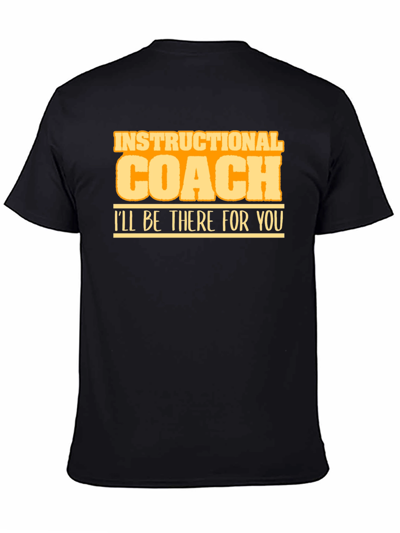 Instructional Coach Black T-Shirt