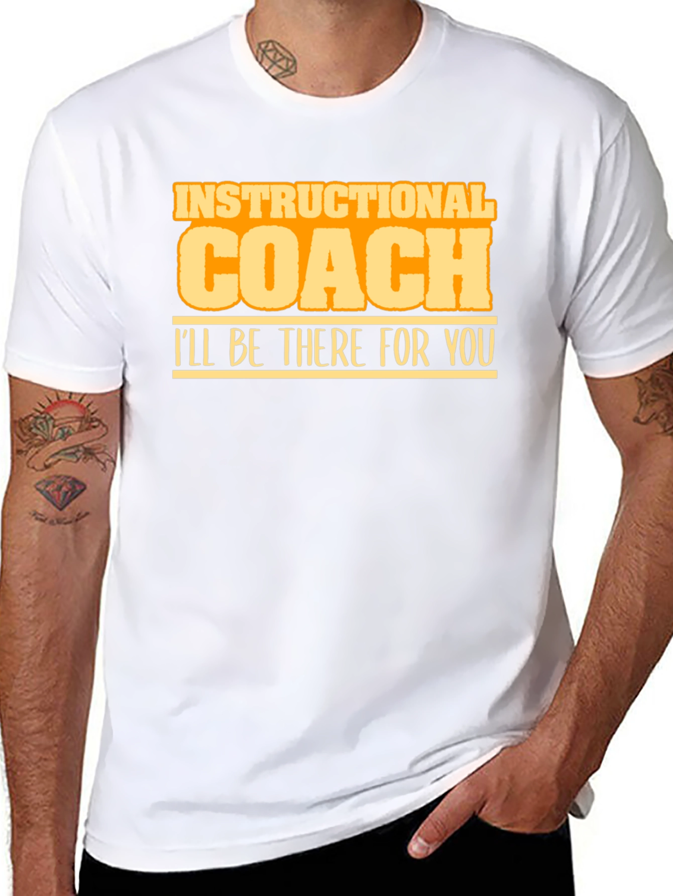 Instructional Coach Black T-Shirt