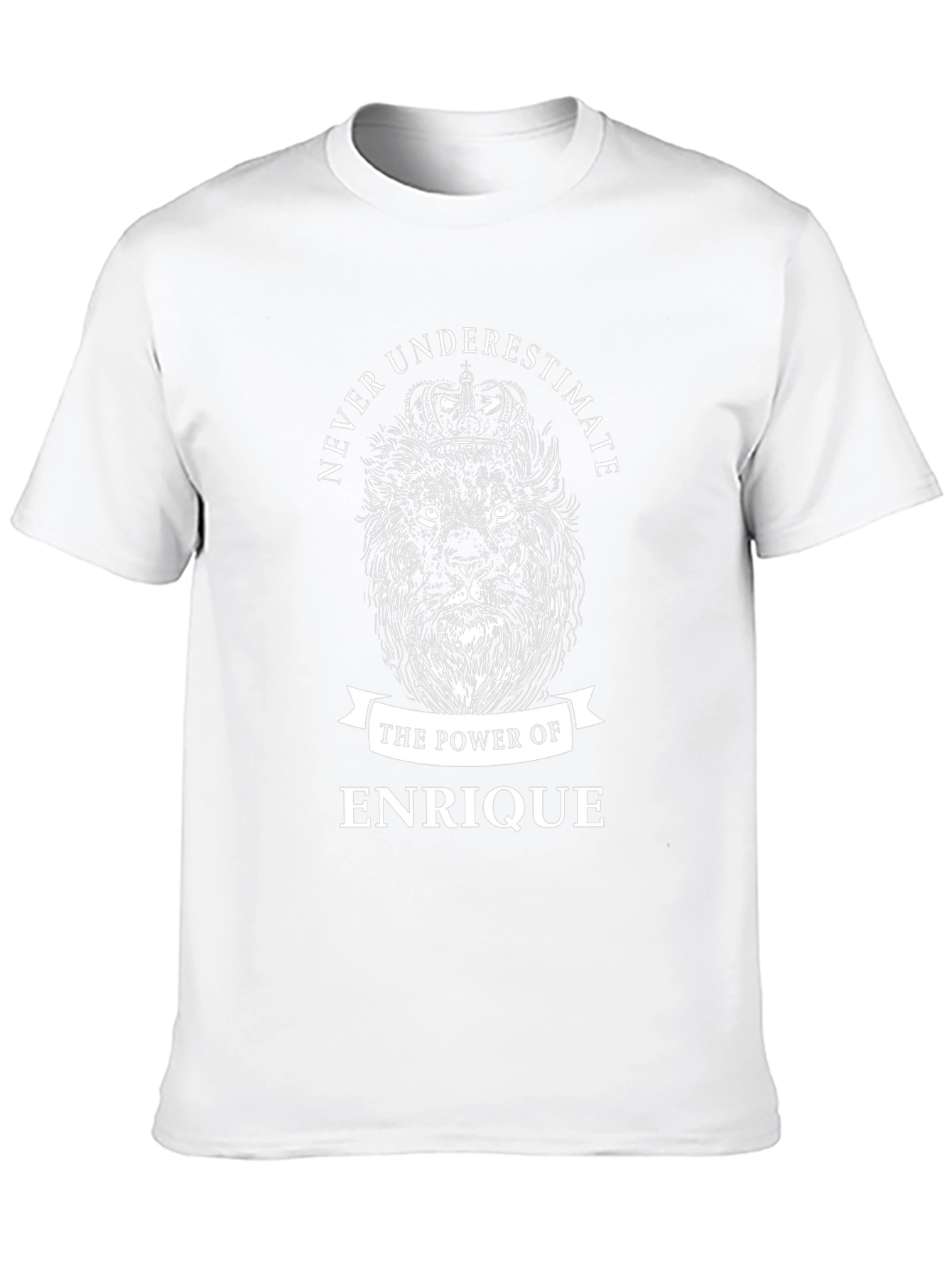 Enrique Lion Power T-Shirt - Never Underestimate