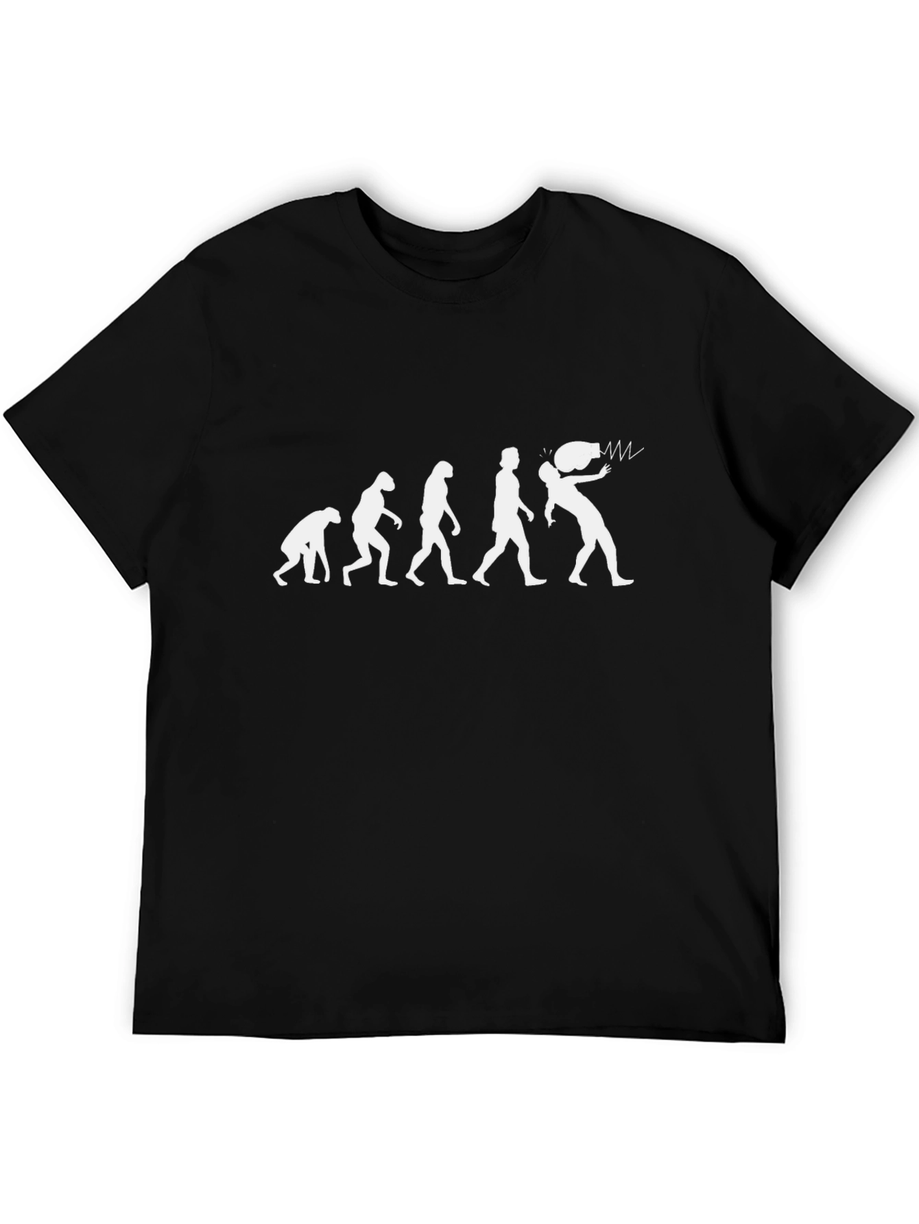 Evolution of VR Black T-Shirt