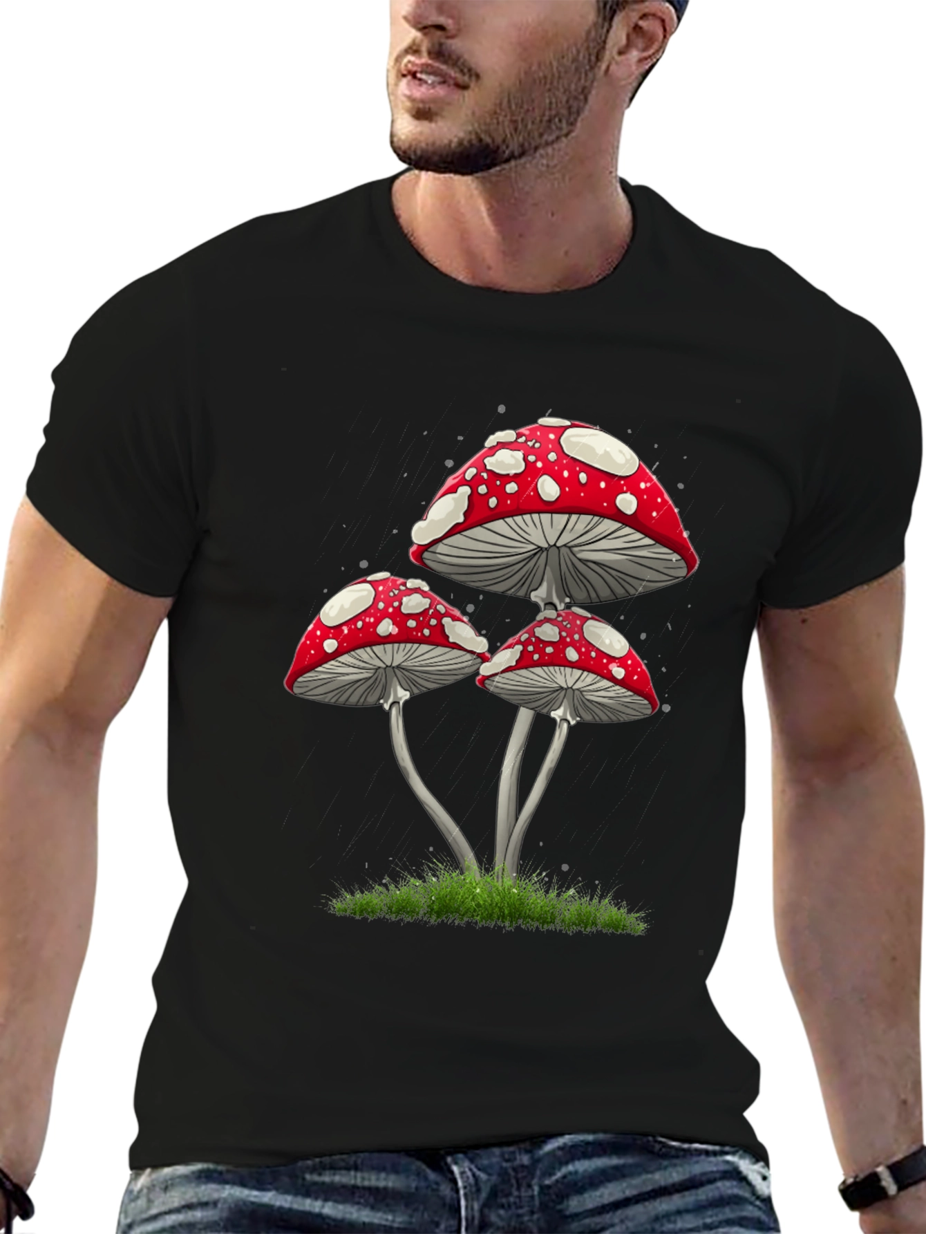 Mushroom Graphic Tee - Stylish & Unique