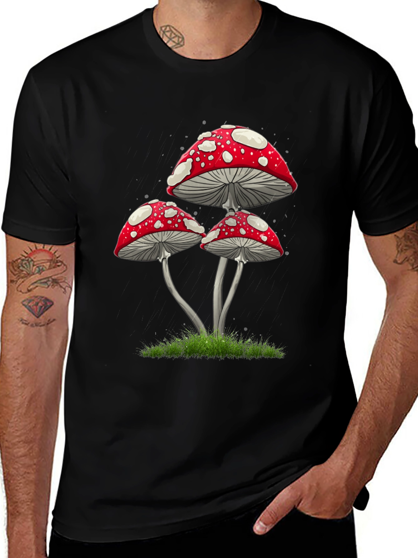 Mushroom Graphic Tee - Stylish & Unique