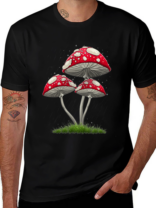 Mushroom Graphic Tee - Stylish & Unique