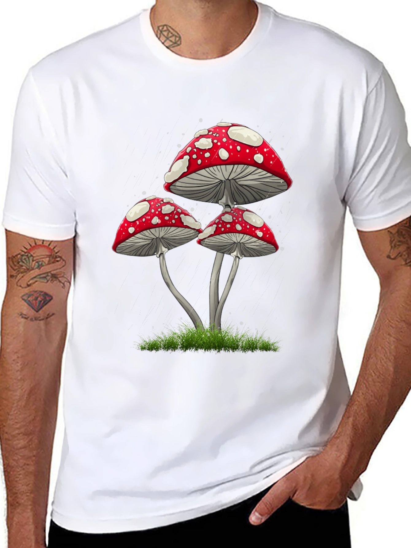 Mushroom Graphic Tee - Stylish & Unique