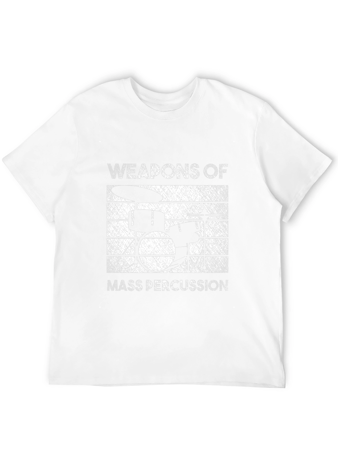 Weapons of Mass Percussion Drummer Graphic Tee