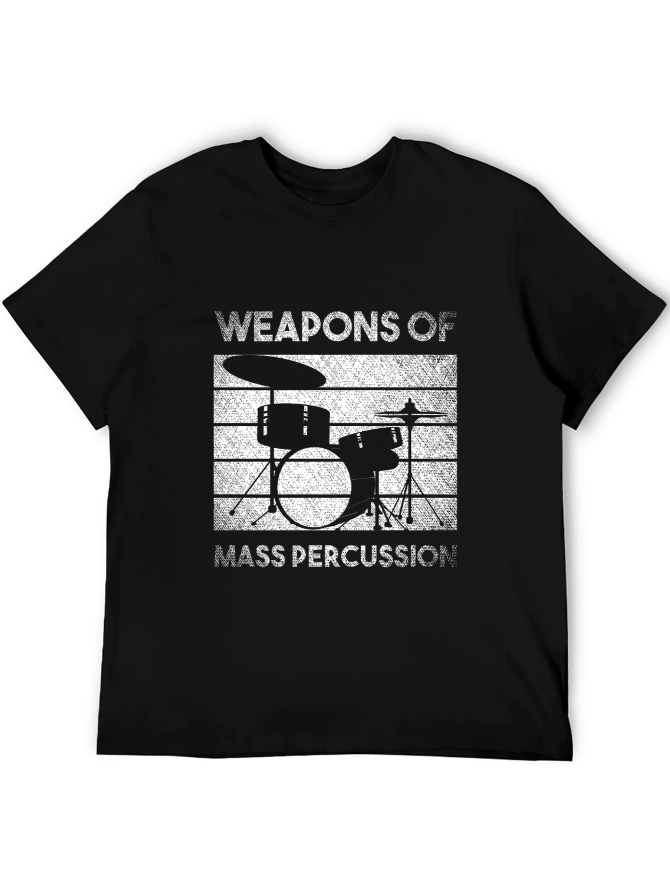 Weapons of Mass Percussion Drummer Graphic Tee