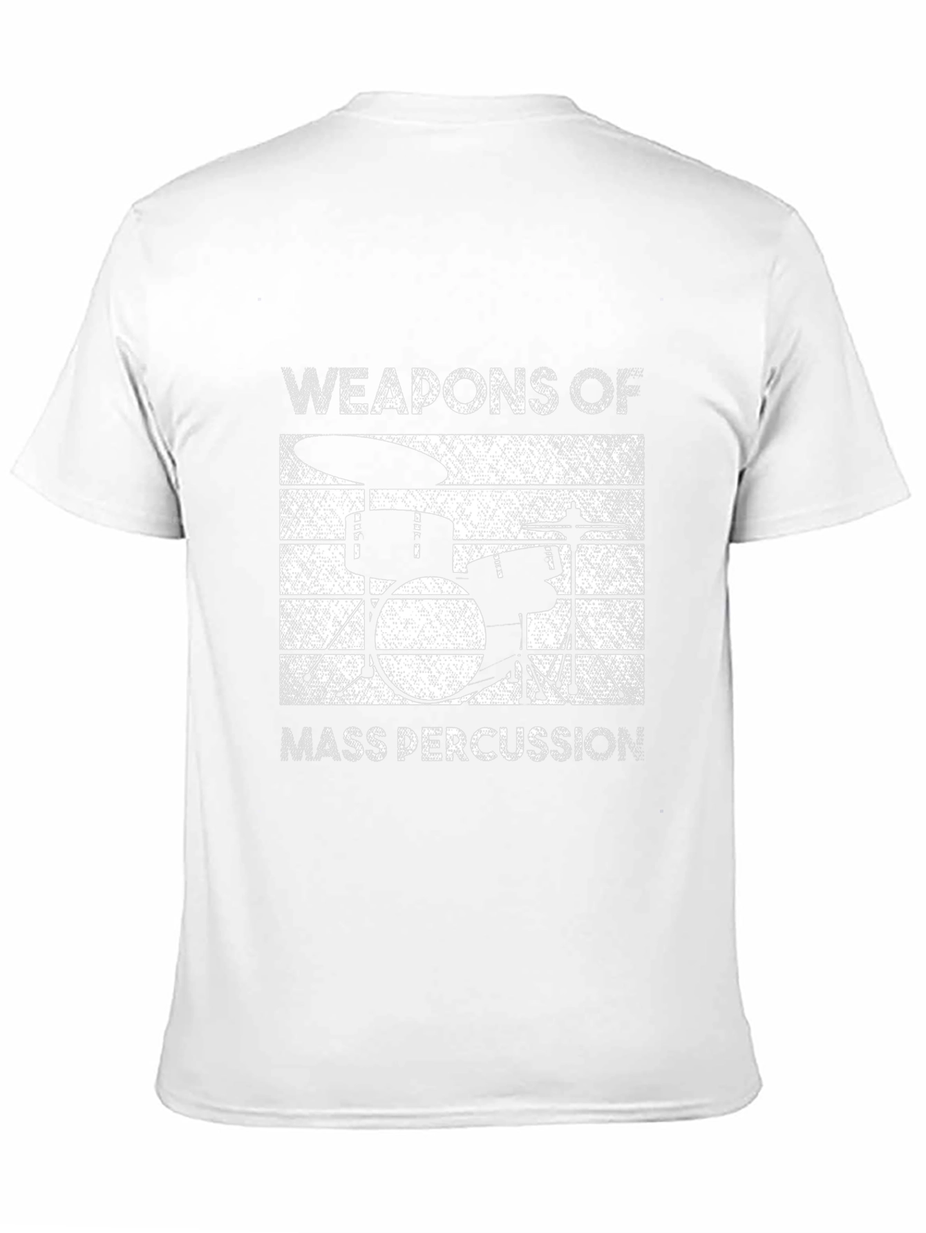 Weapons of Mass Percussion Drummer Graphic Tee