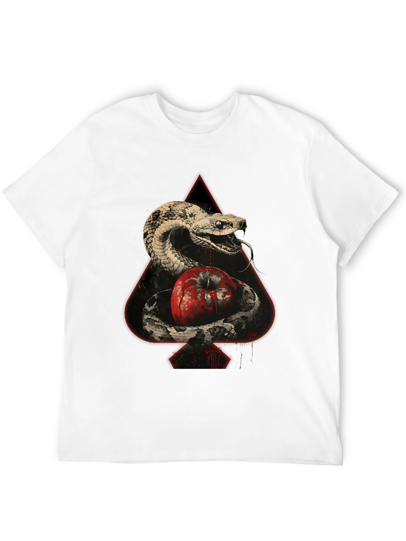 Snake and Apple Graphic Tee