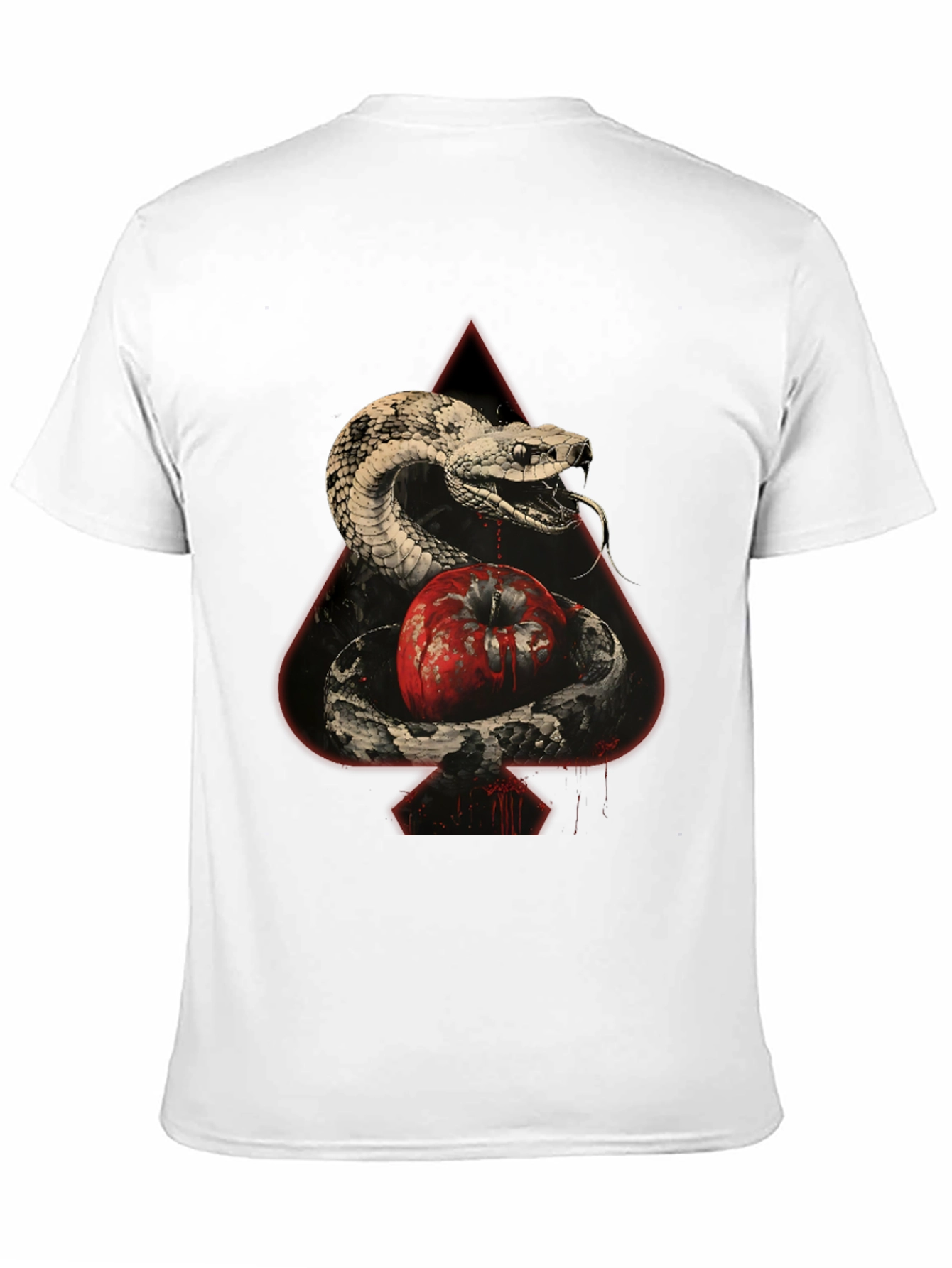 Snake and Apple Graphic Tee
