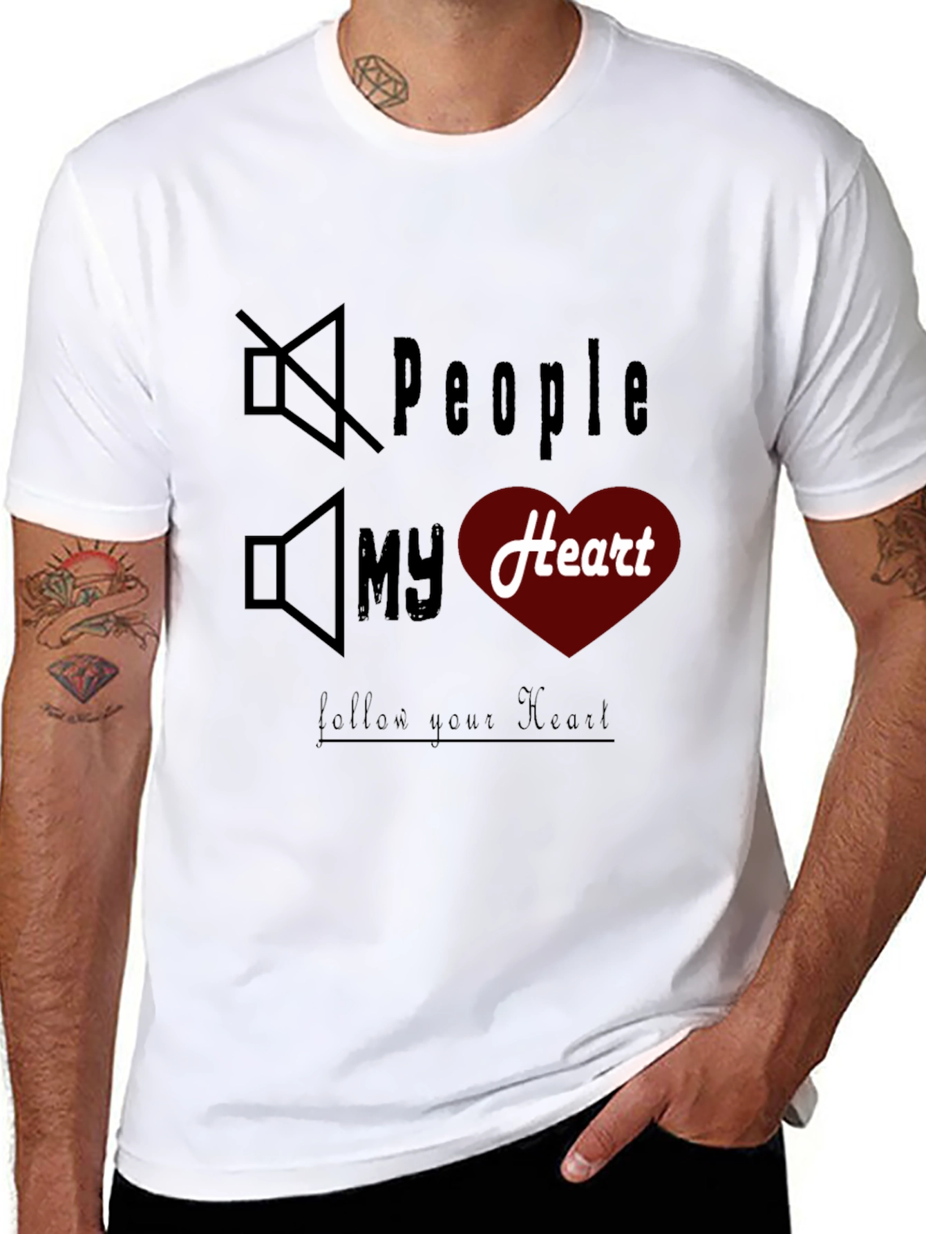 People My Heart T-Shirt