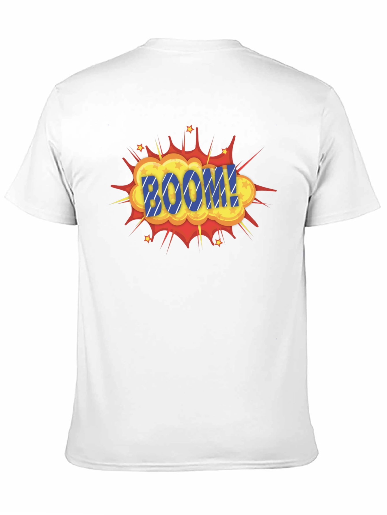 Boom Graphic Print Black T-Shirt