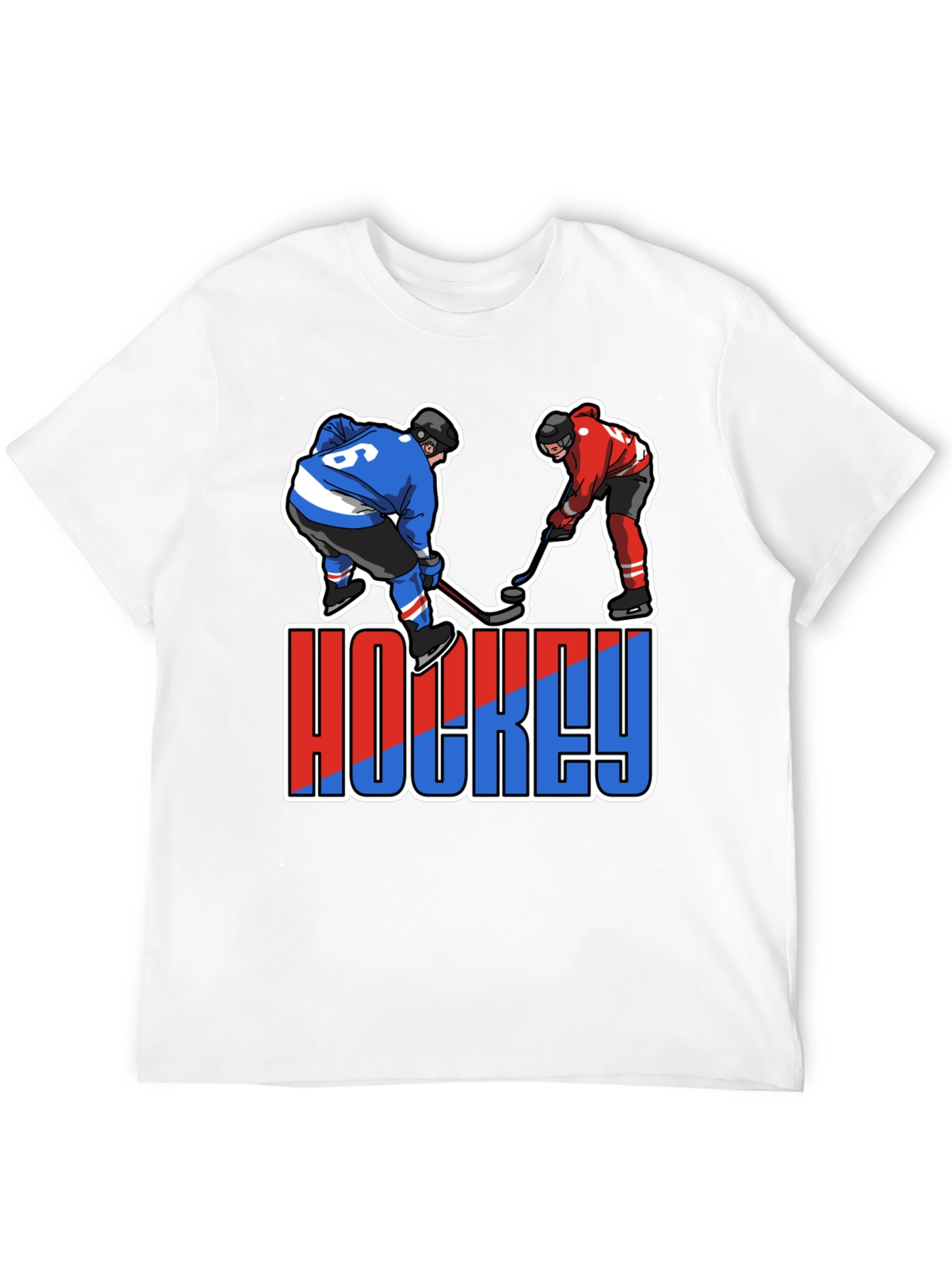 Hockey Graphic Tee: Play Hard Look Good!