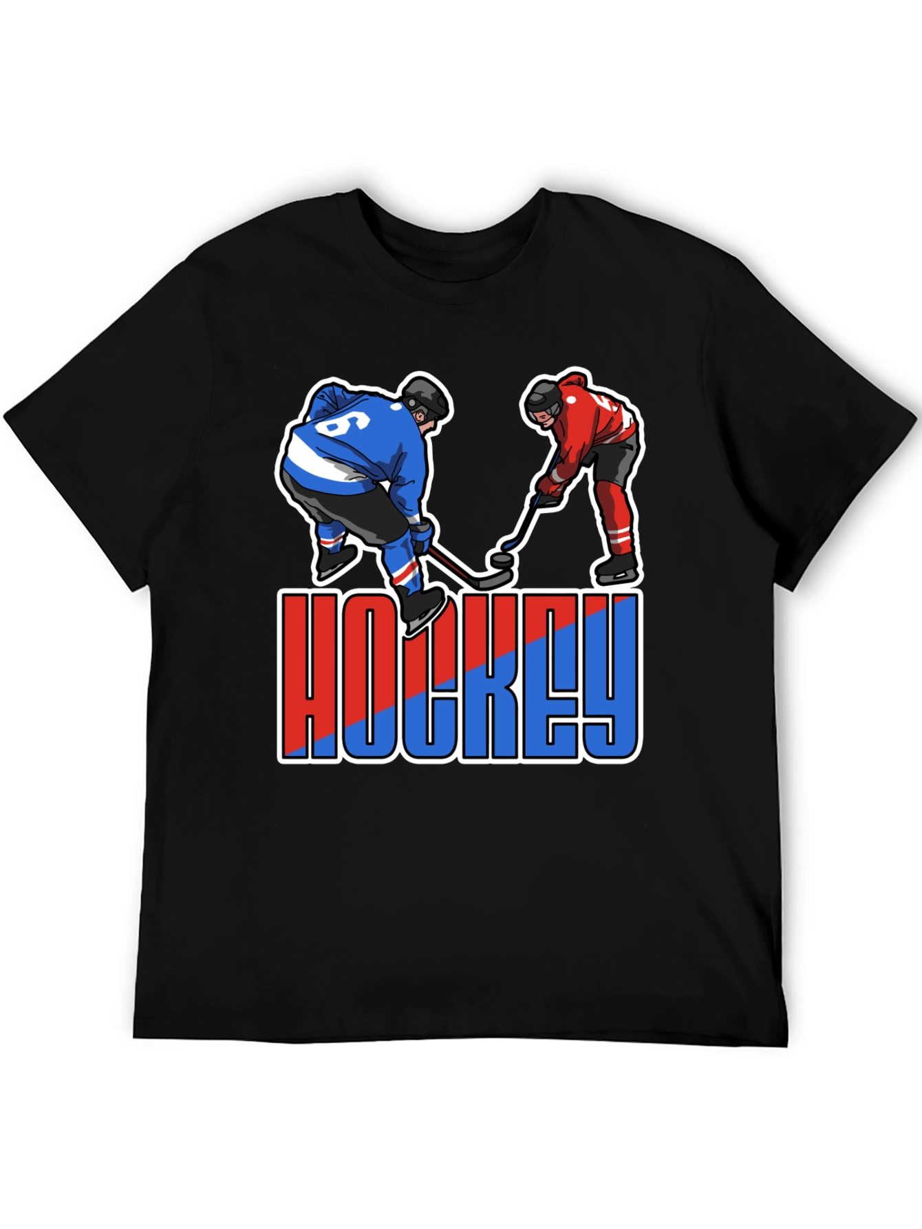 Hockey Graphic Tee: Play Hard Look Good!