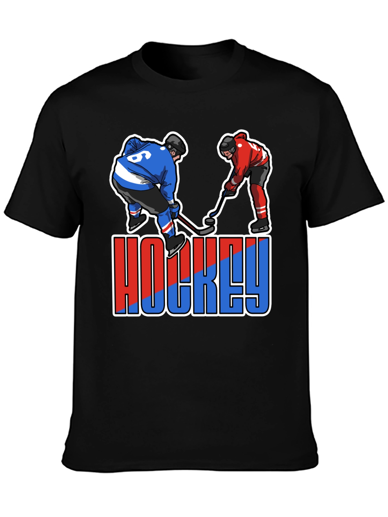 Hockey Graphic Tee: Play Hard Look Good!