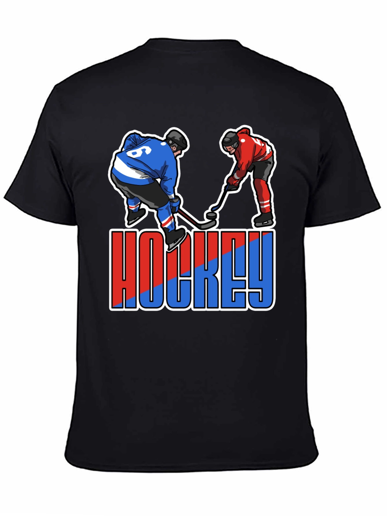 Hockey Graphic Tee: Play Hard Look Good!