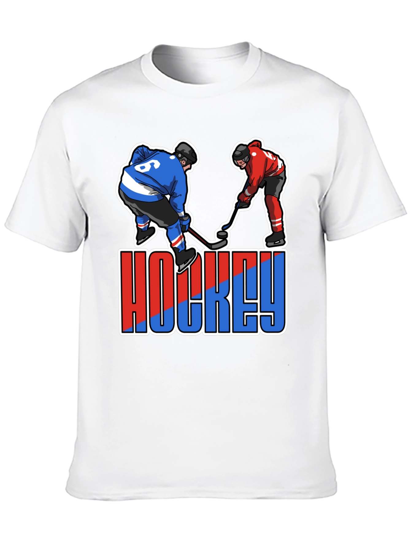Hockey Graphic Tee: Play Hard Look Good!