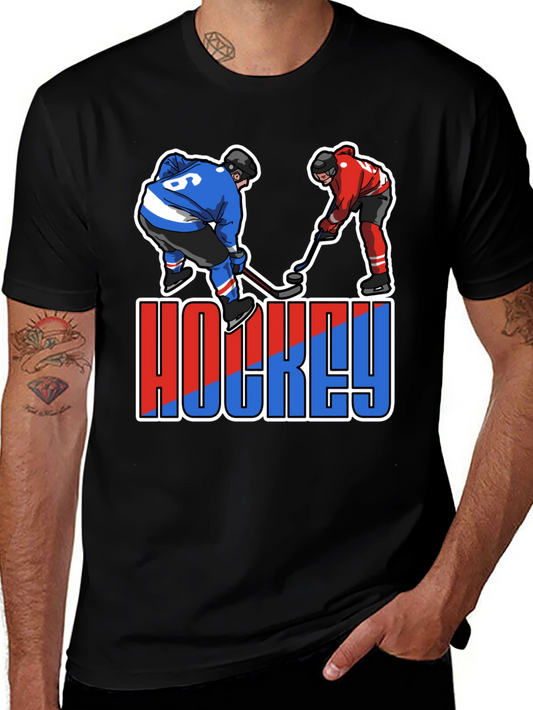 Hockey Graphic Tee: Play Hard Look Good!
