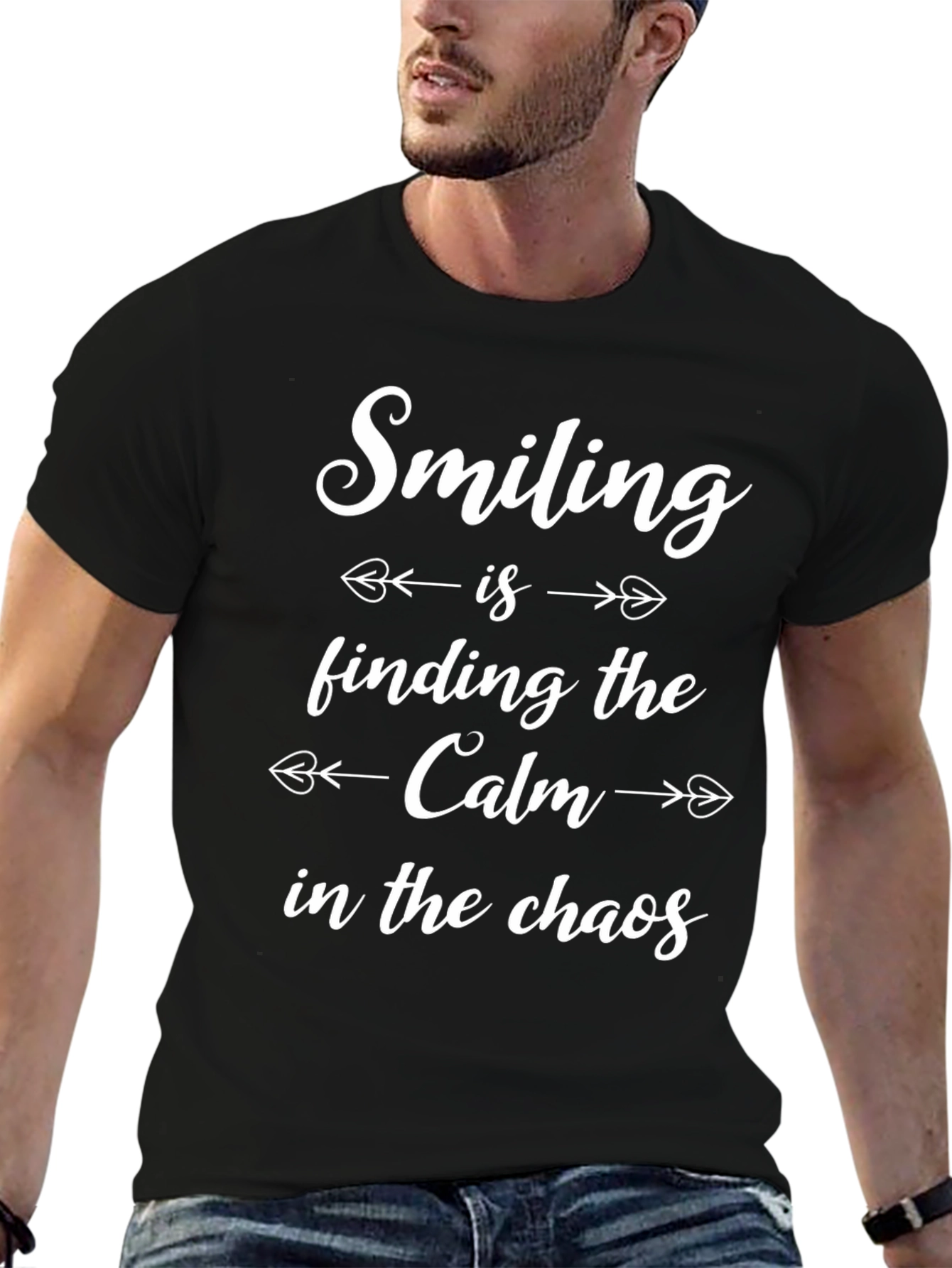 Smiling is Finding Calm T-Shirt