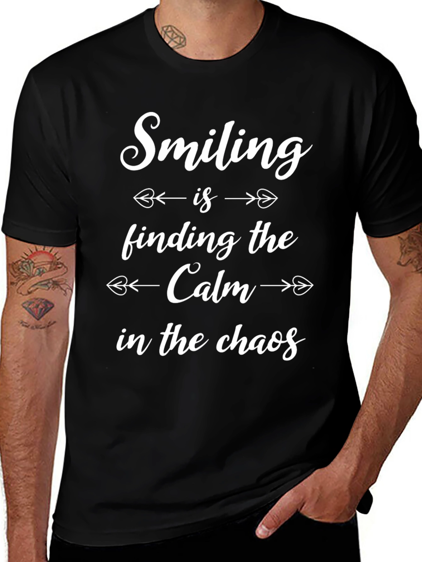 Smiling is Finding Calm T-Shirt