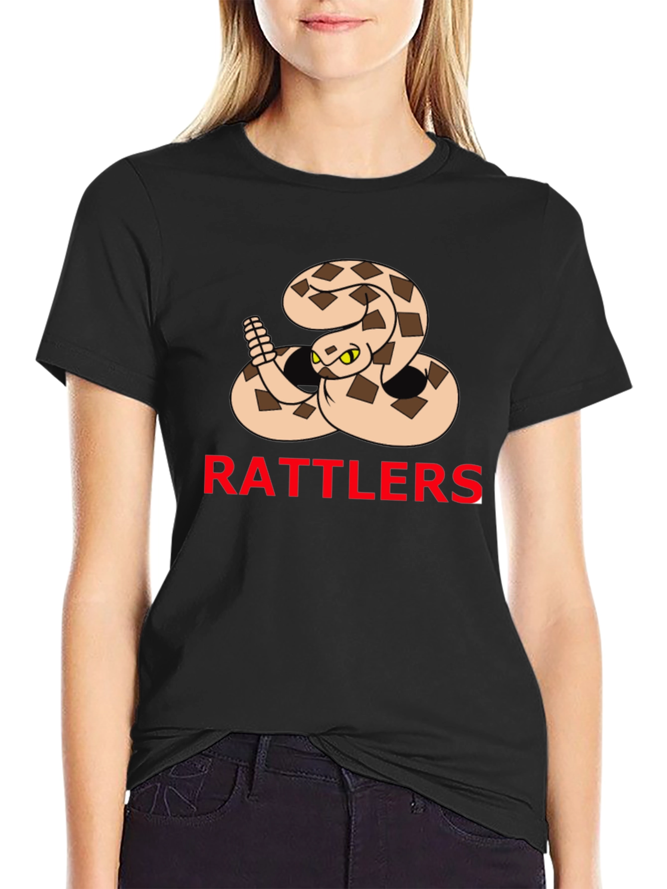 Rattlers Snake Graphic T-Shirt