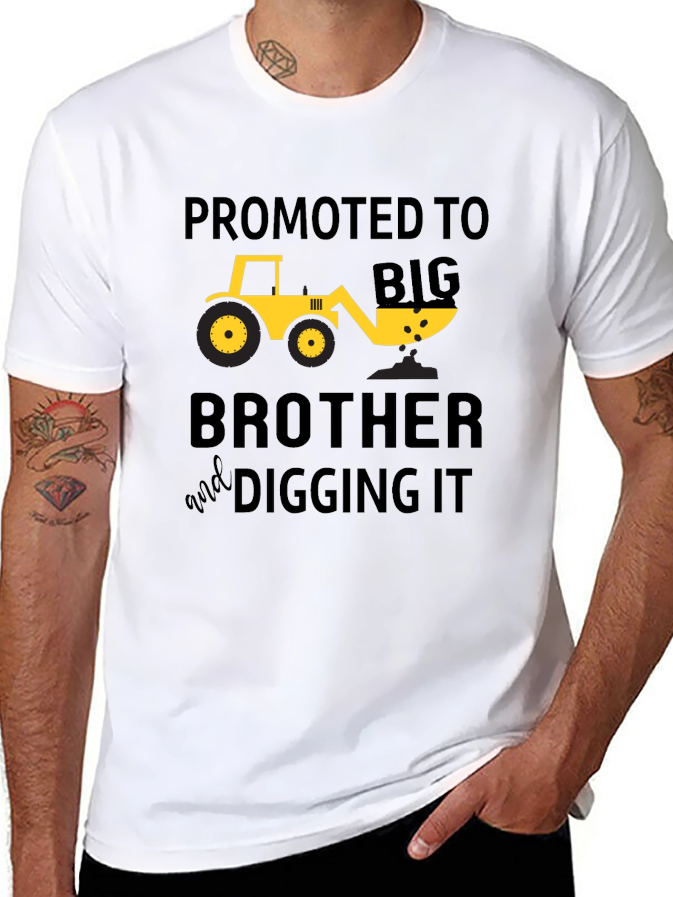 Promoted to Big Brother Digger T-Shirt