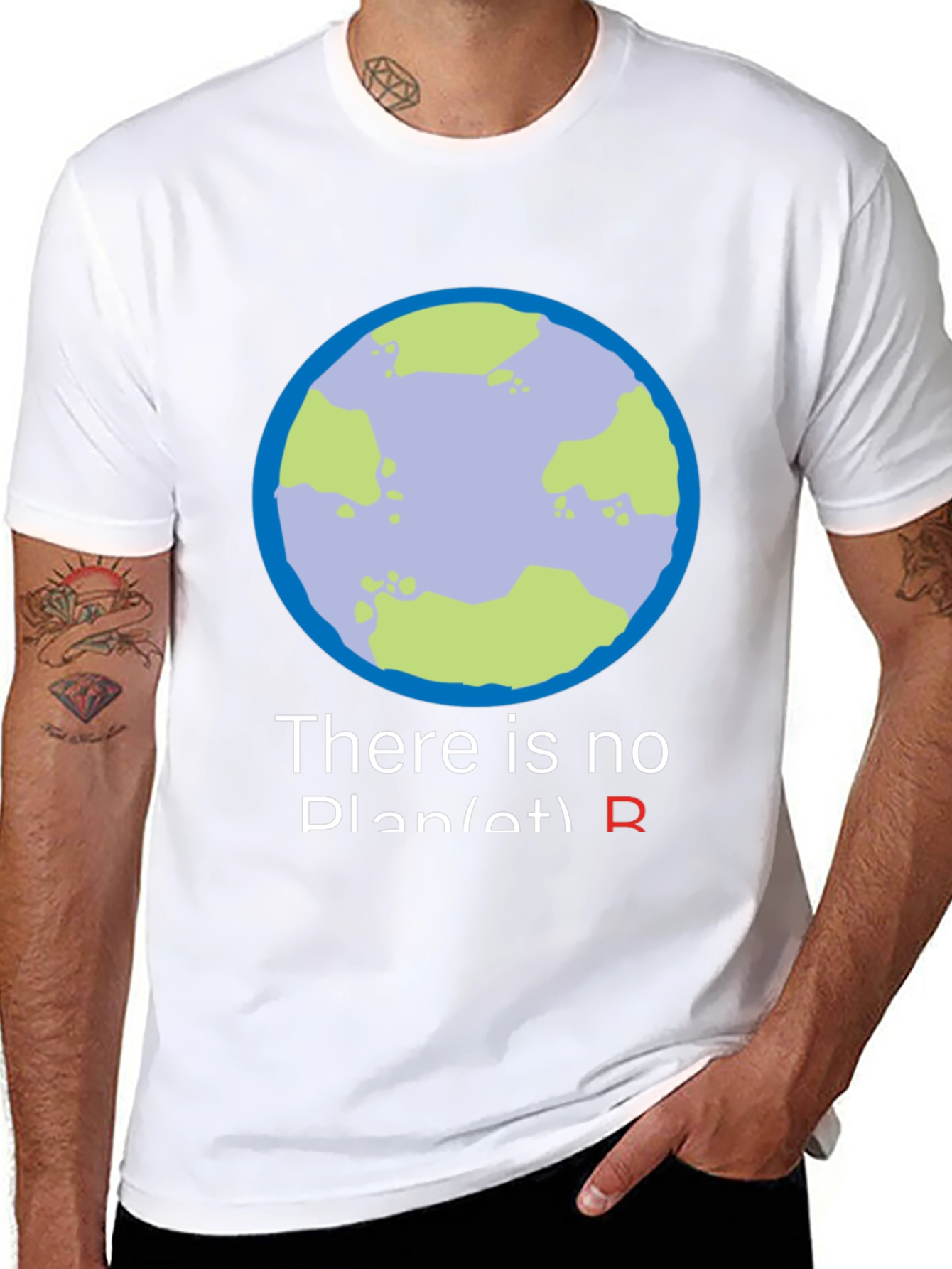 There Is No Planet B Earth Graphic T-Shirt
