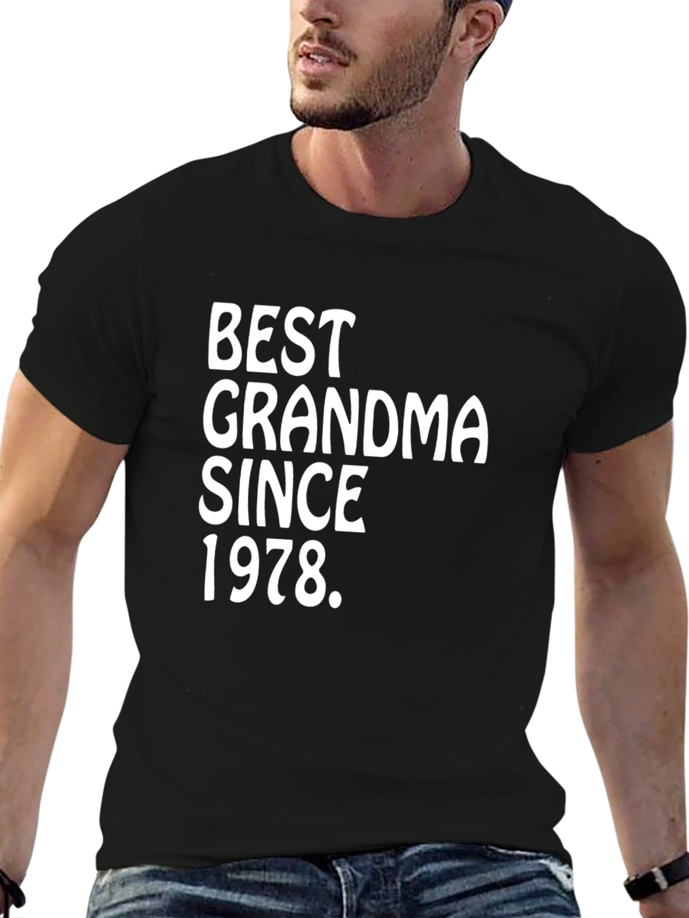 Best Grandma Since 1978 Black T-Shirt