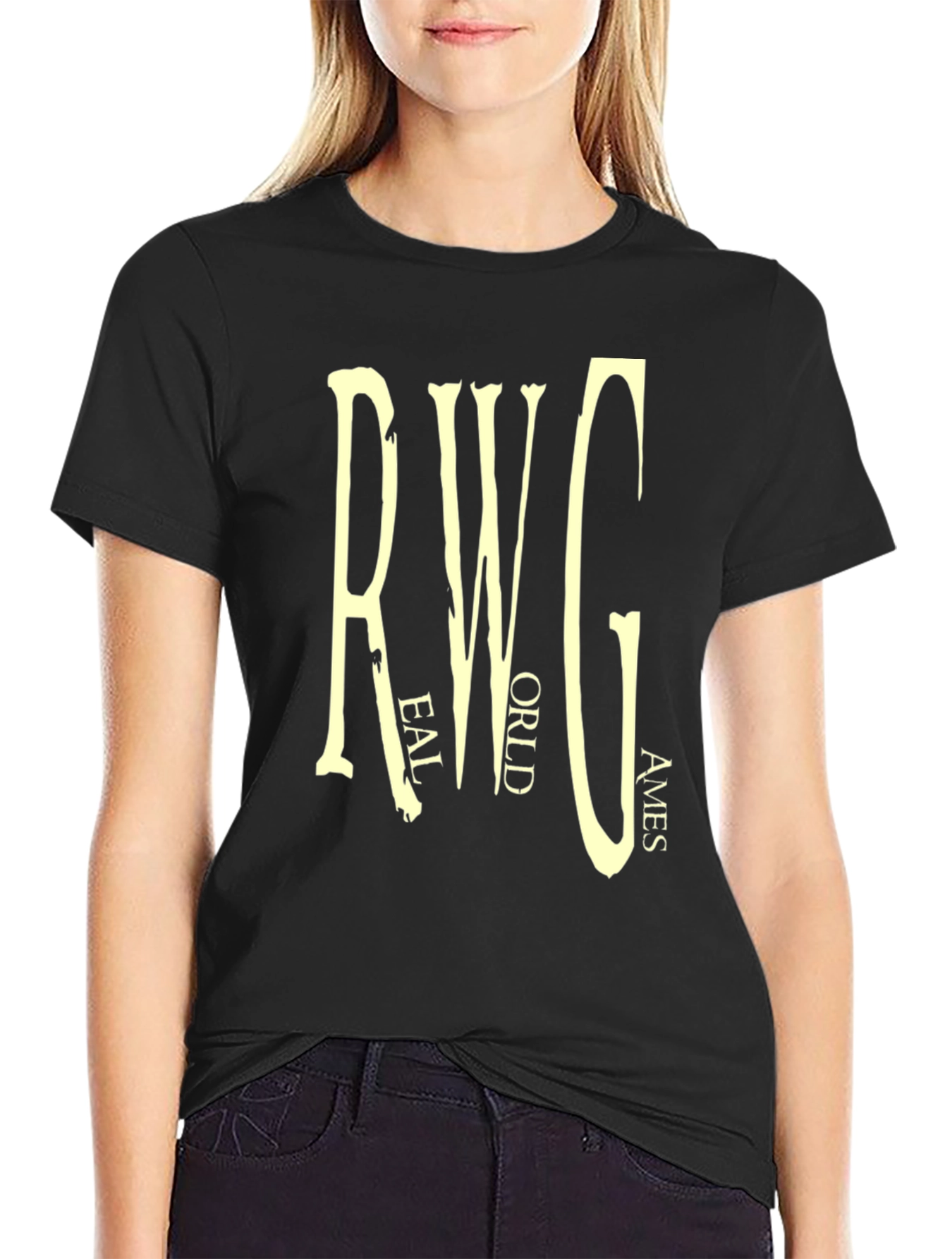 RWG Real World Ames Graphic Tee - Black