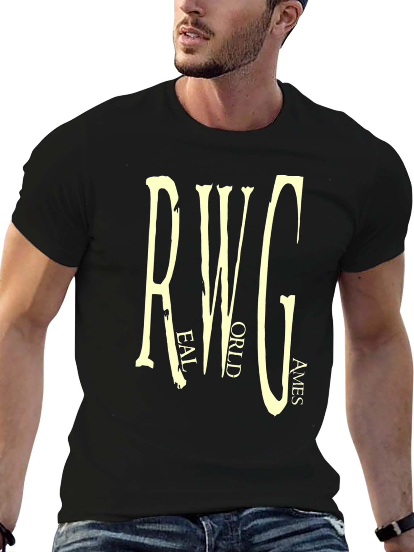 RWG Real World Ames Graphic Tee - Black