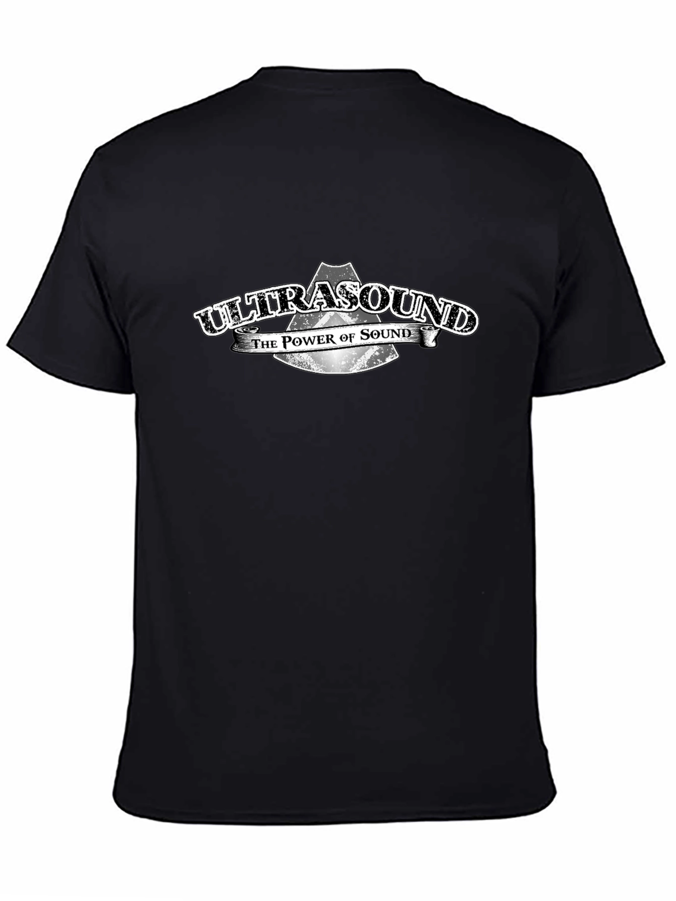Ultrasound: The Power of Sound Black Graphic Tee