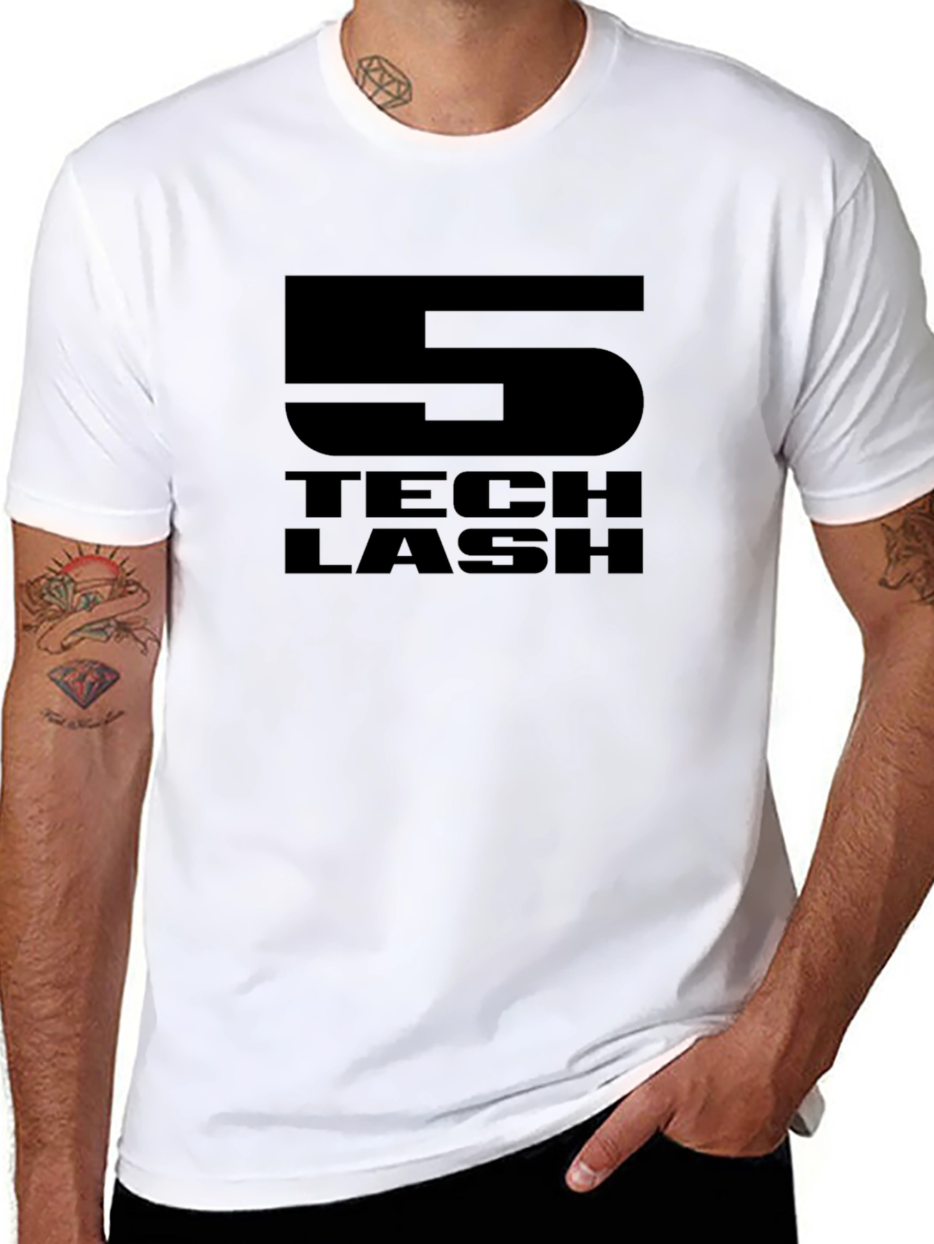 Techlash T-Shirt - Black Graphic Tee
