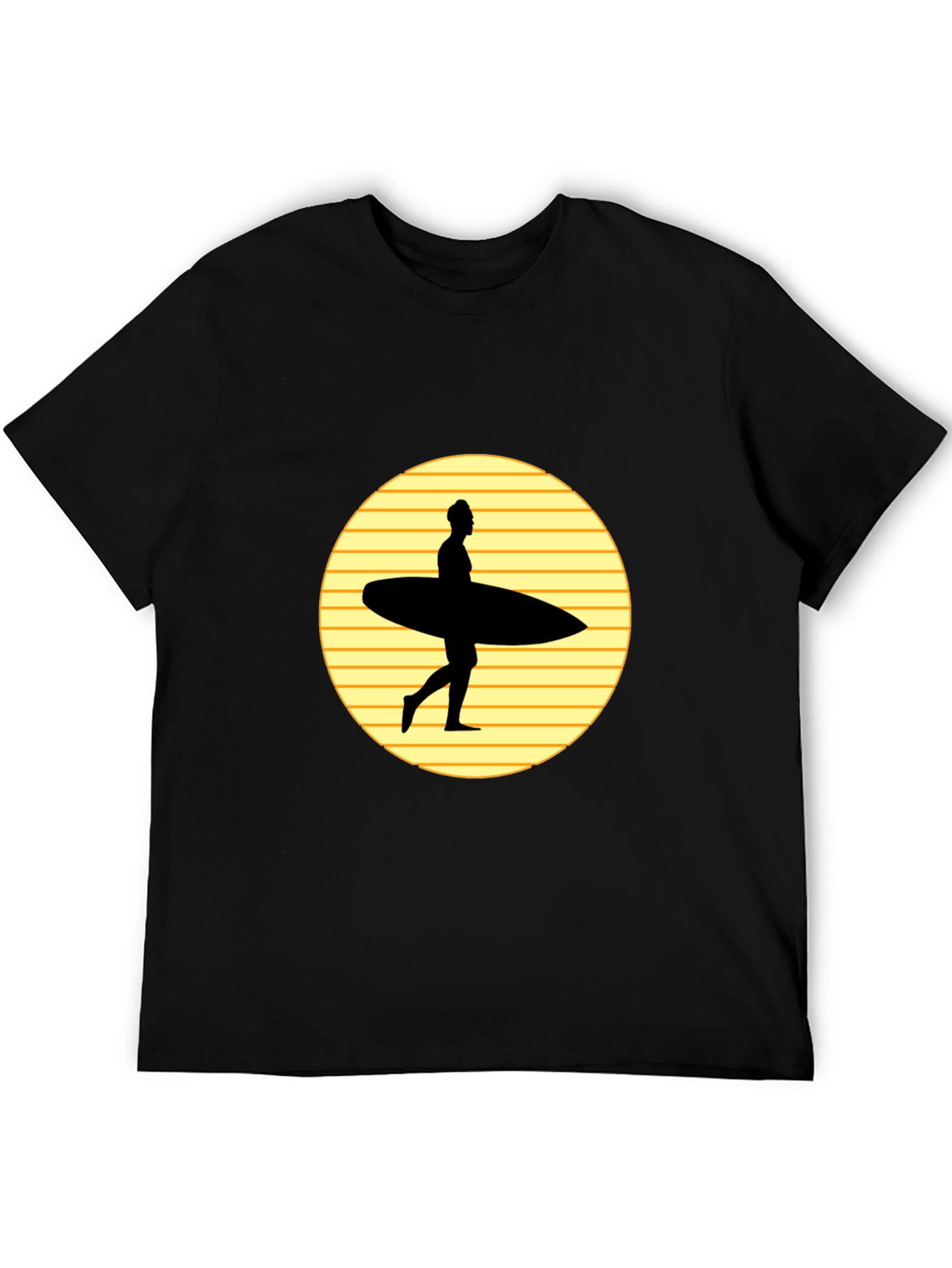 Retro Surfer Silhouette T-Shirt