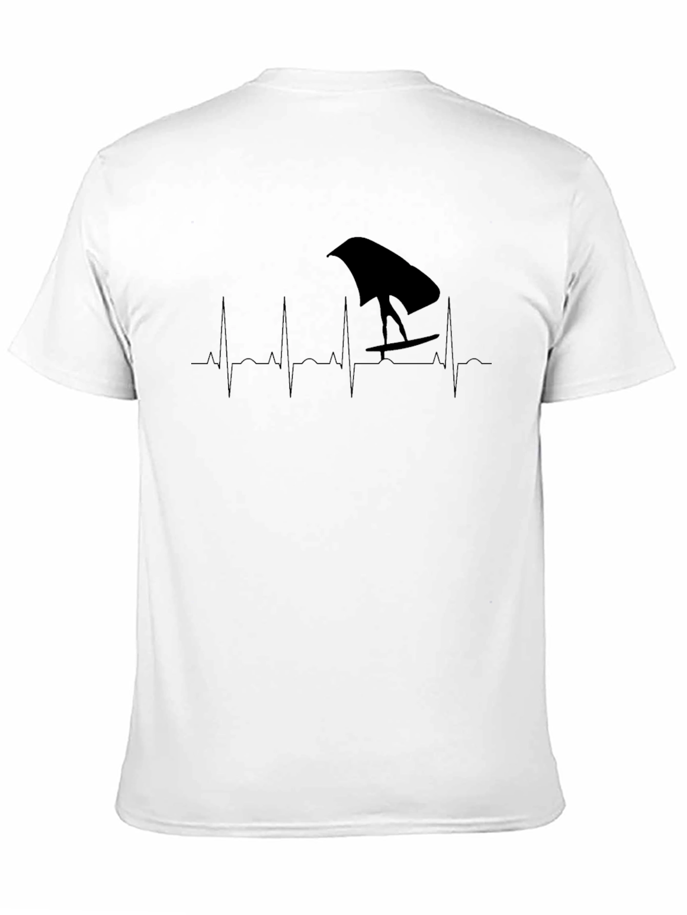 Wing Foiling Heartbeat T-Shirt - Passion on Display