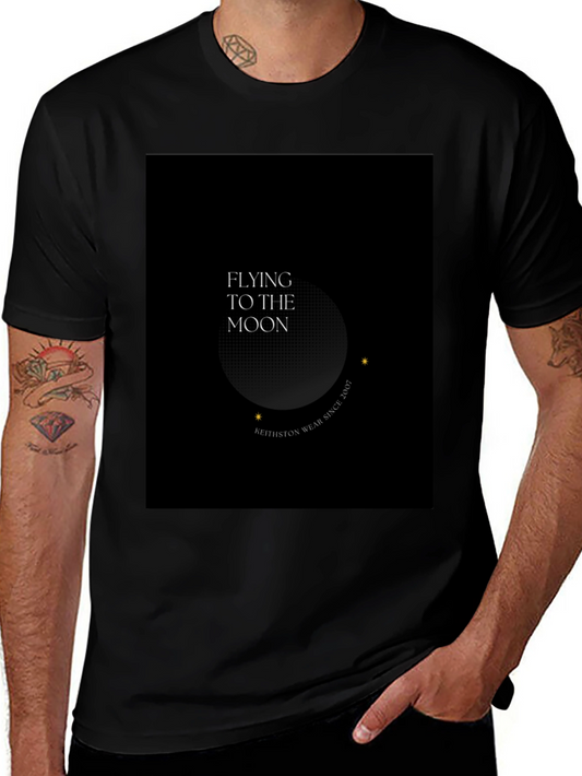 Flying To The Moon Graphic Tee