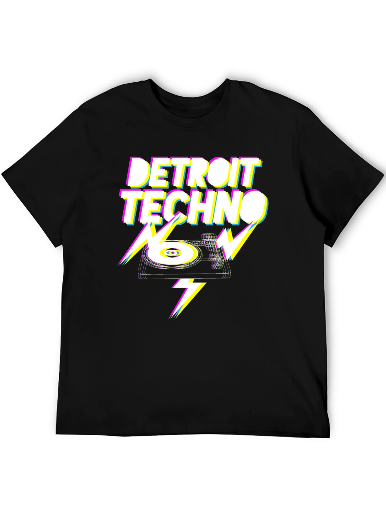 Detroit Techno Glitch T-Shirt