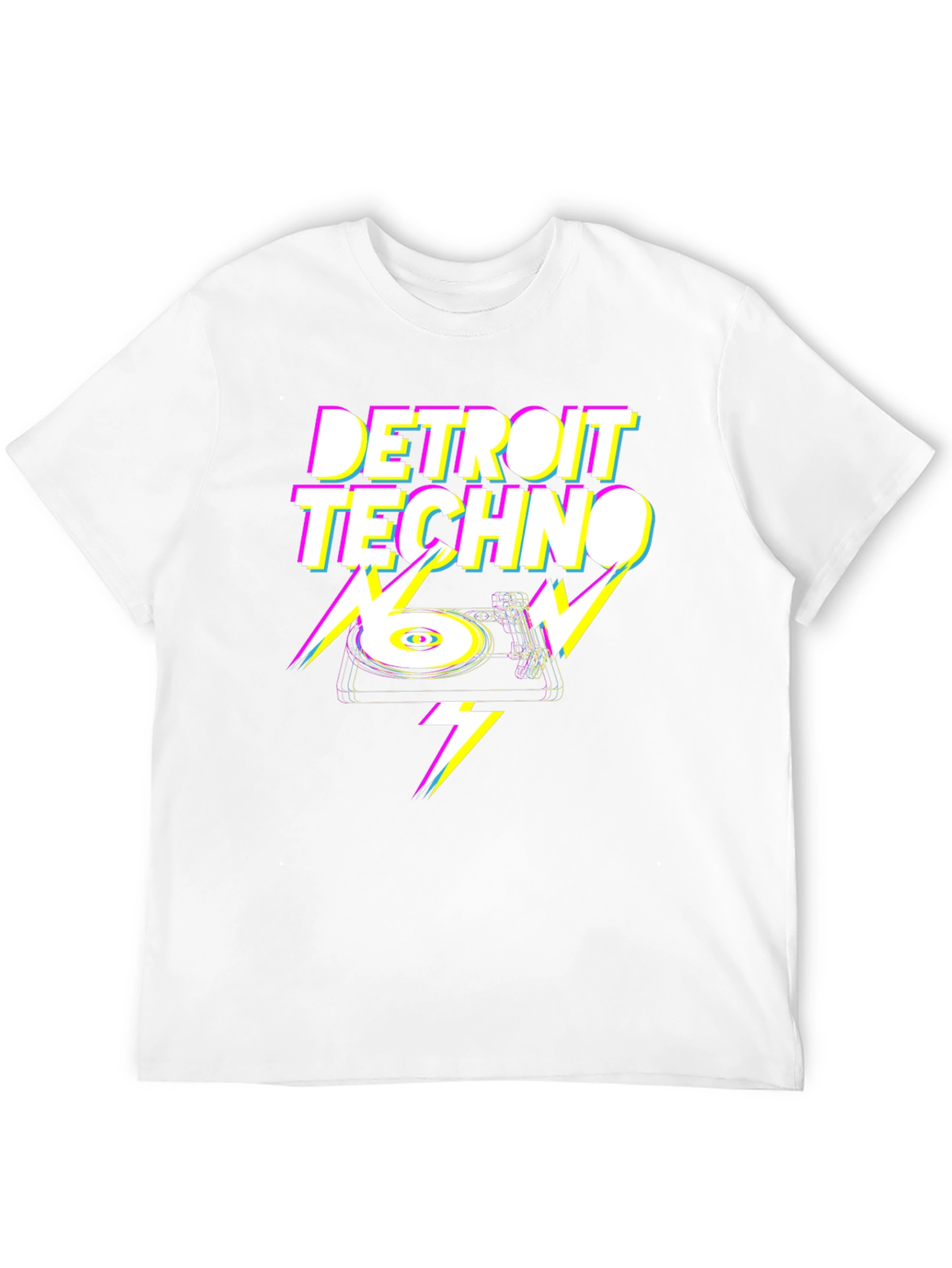 Detroit Techno Glitch T-Shirt