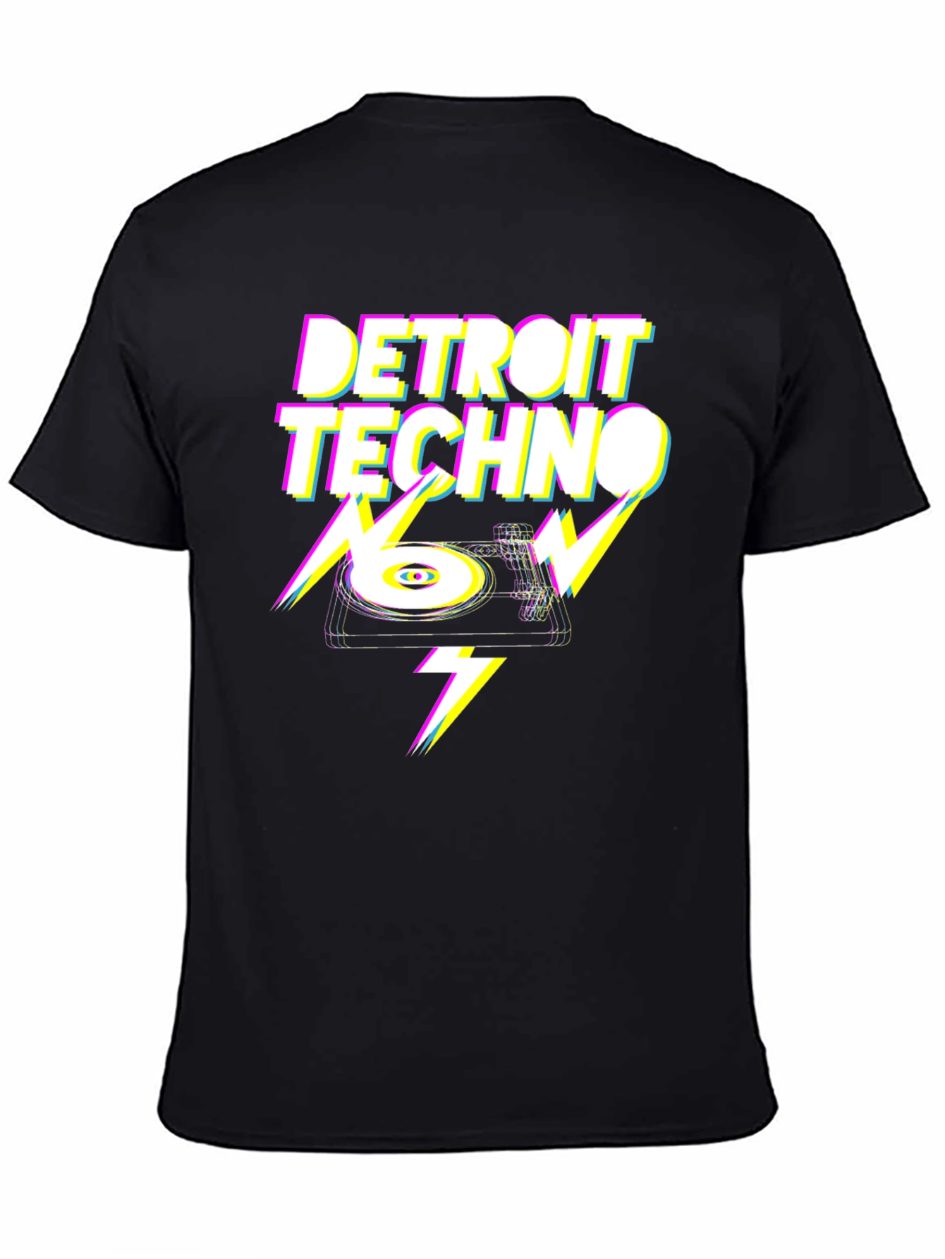 Detroit Techno Glitch T-Shirt